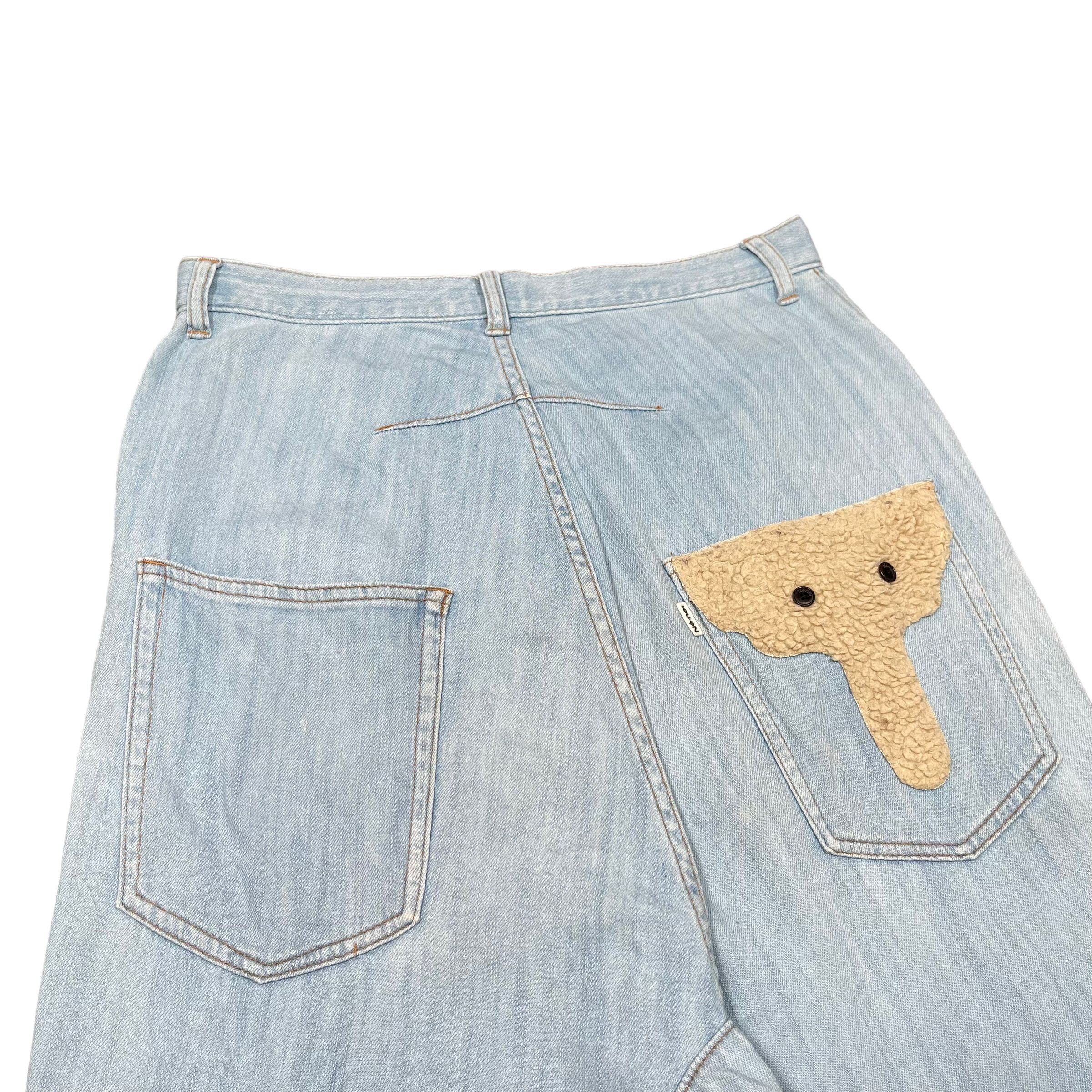 Issey Miyake × Japanese Brand × Ne-Net Issey Miyake Ne Net Unique Pants Size US 29 - 3 Thumbnail