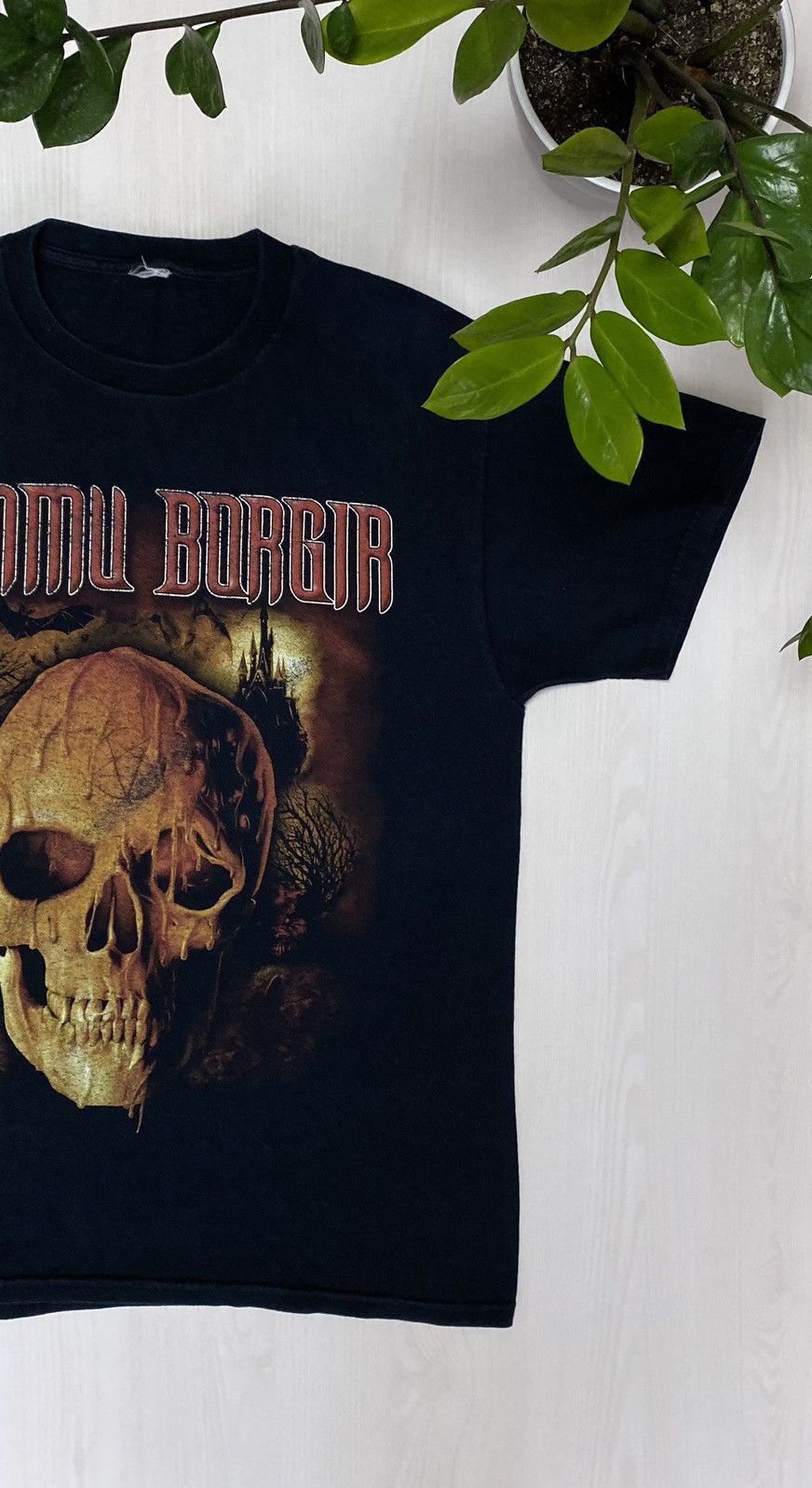 Band Tees × Vintage Vintage Dimmu Borgir t-shirt 1990s Black metal like mayhem Size US L / EU 52-54 / 3 - 5 Thumbnail