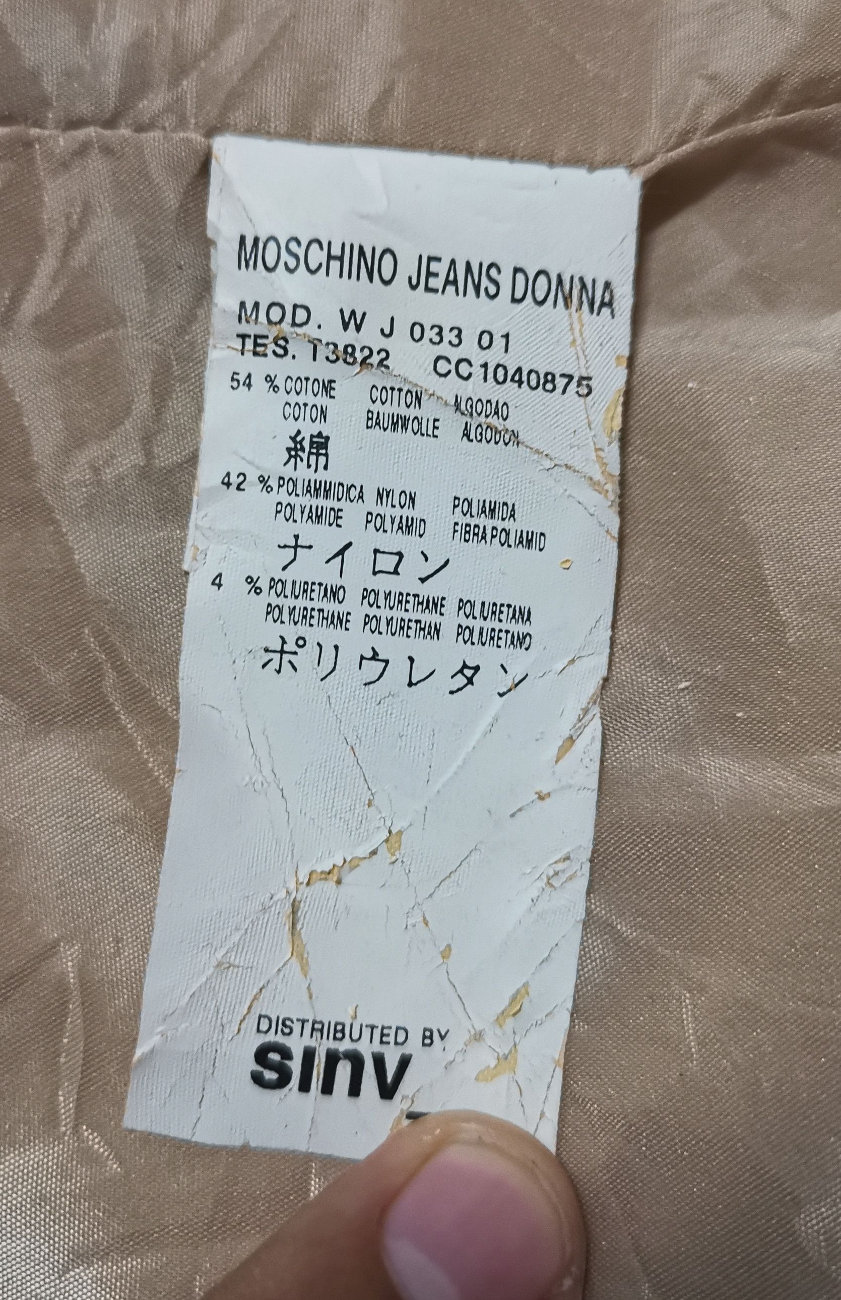 Moschino Moschino Jeans Suit @ Blazers Size M / US 6-8 / IT 42-44 - 7 Thumbnail