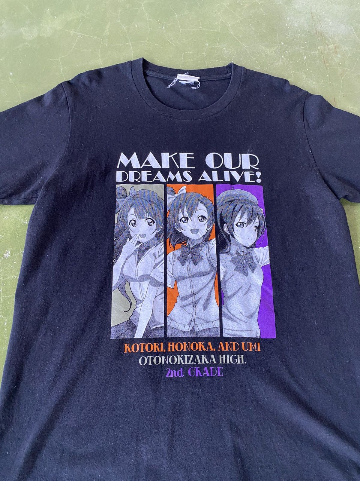 Vintage Vintage Anime Love Live School T-shirt Size US M / EU 48-50 / 2 - 3 Thumbnail