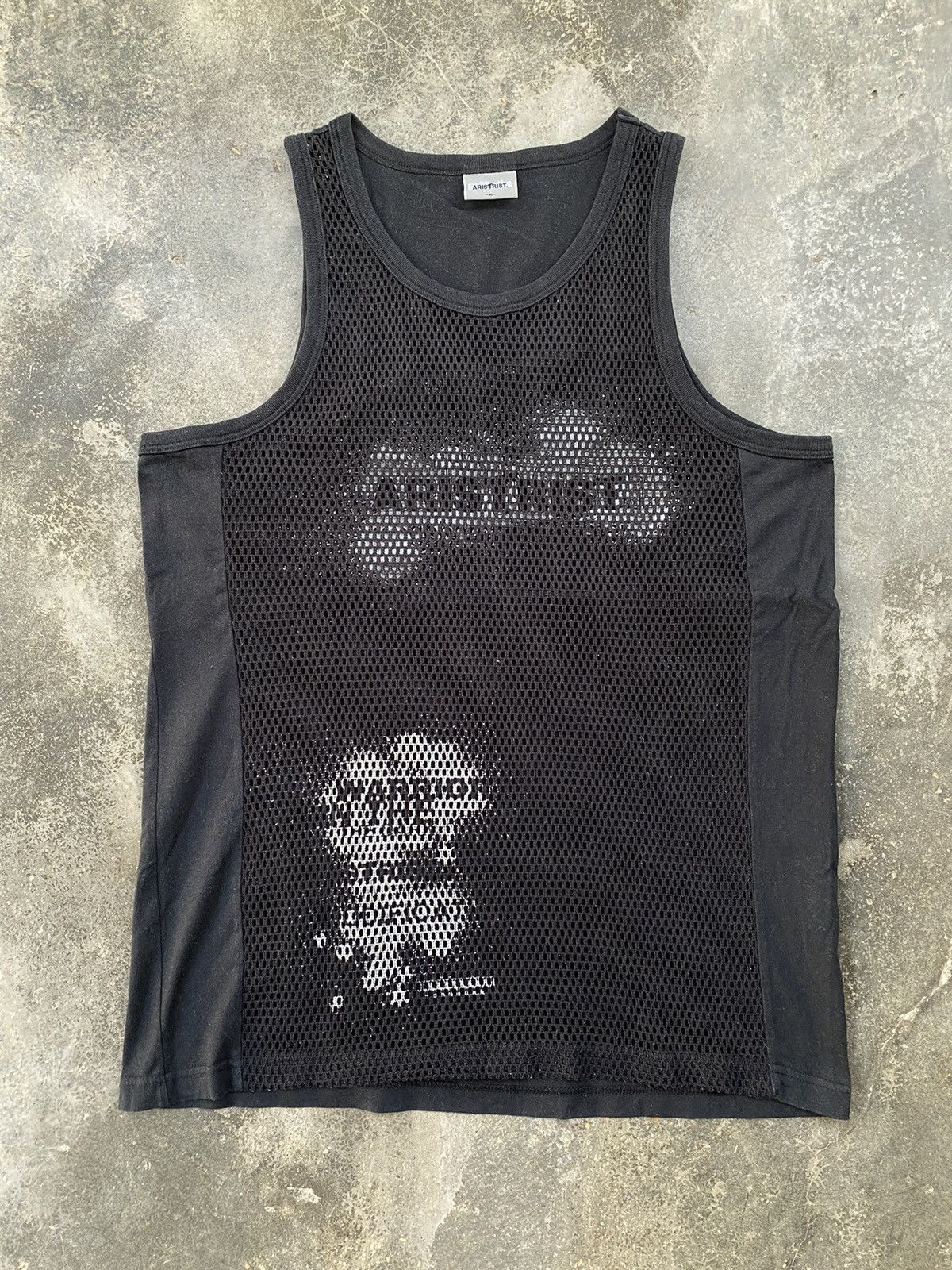 image of Rare Aristrist Modification Tank Top in Black, Men's (Size Medium)