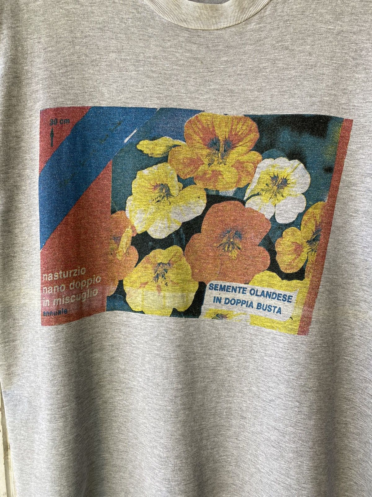 Paul Smith Vintage Flower Poul Smith London Distressed Tees Size US L / EU 52-54 / 3 - 3 Thumbnail
