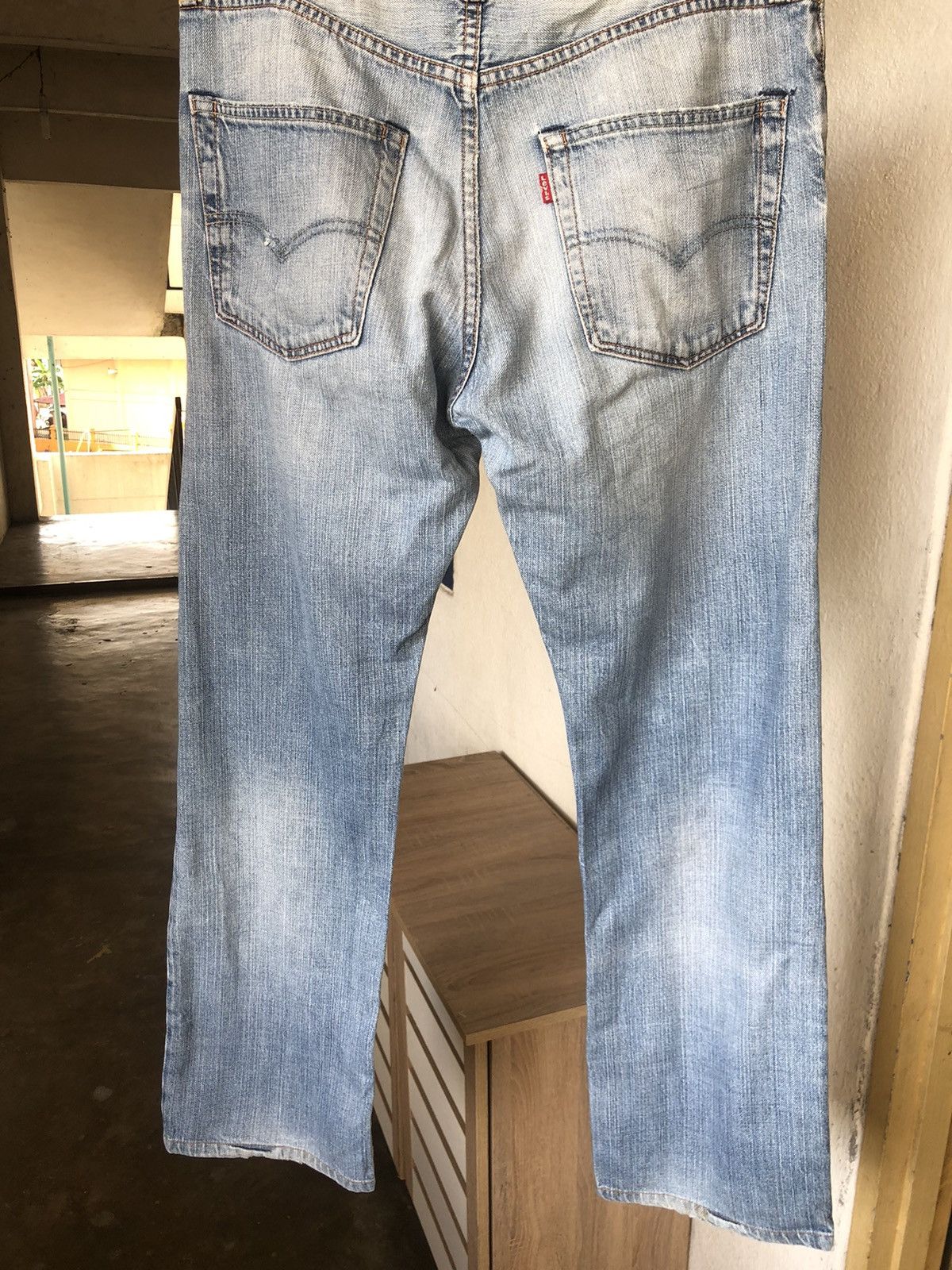Levi's Vintage Levis 502 Distressed Denim Jeans Size US 33 - 16 Thumbnail