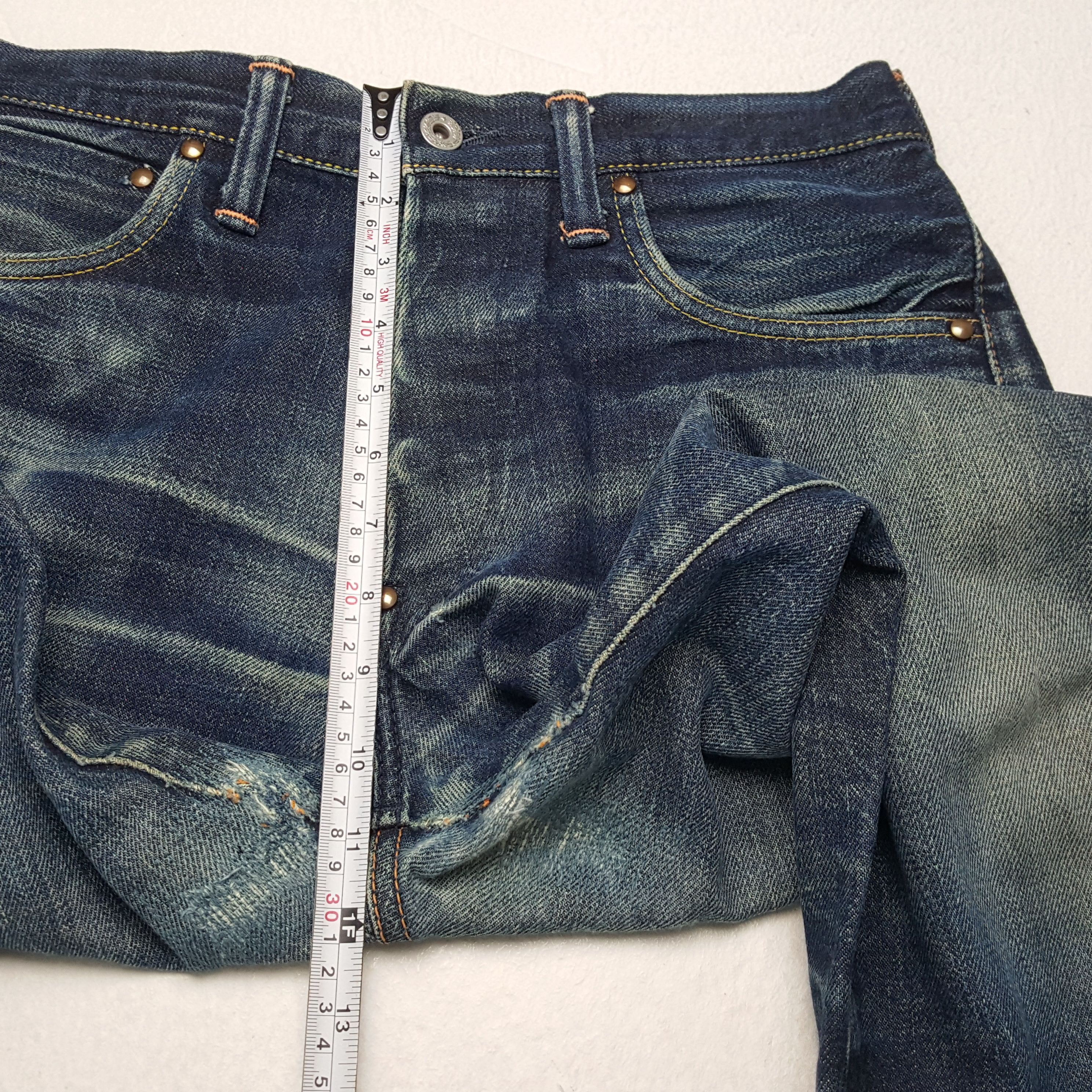 Evisu × Japanese Brand × Vintage Vintage EVISU Japanese Brand Daicock Custom Style Jeans Size US 29 - 8 Thumbnail