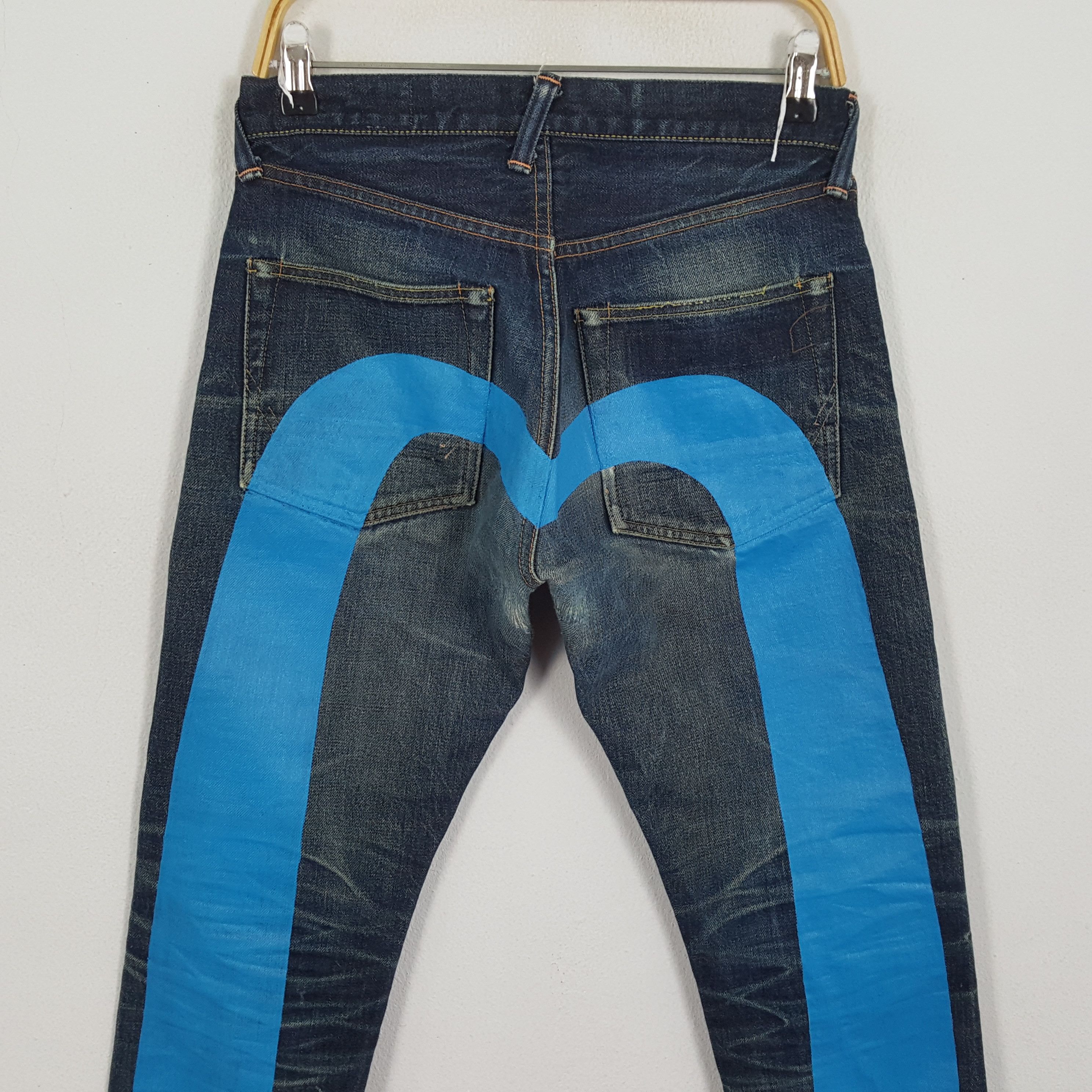 Evisu × Japanese Brand × Vintage Vintage EVISU Japanese Brand Daicock Custom Style Jeans Size US 29 - 2 Thumbnail