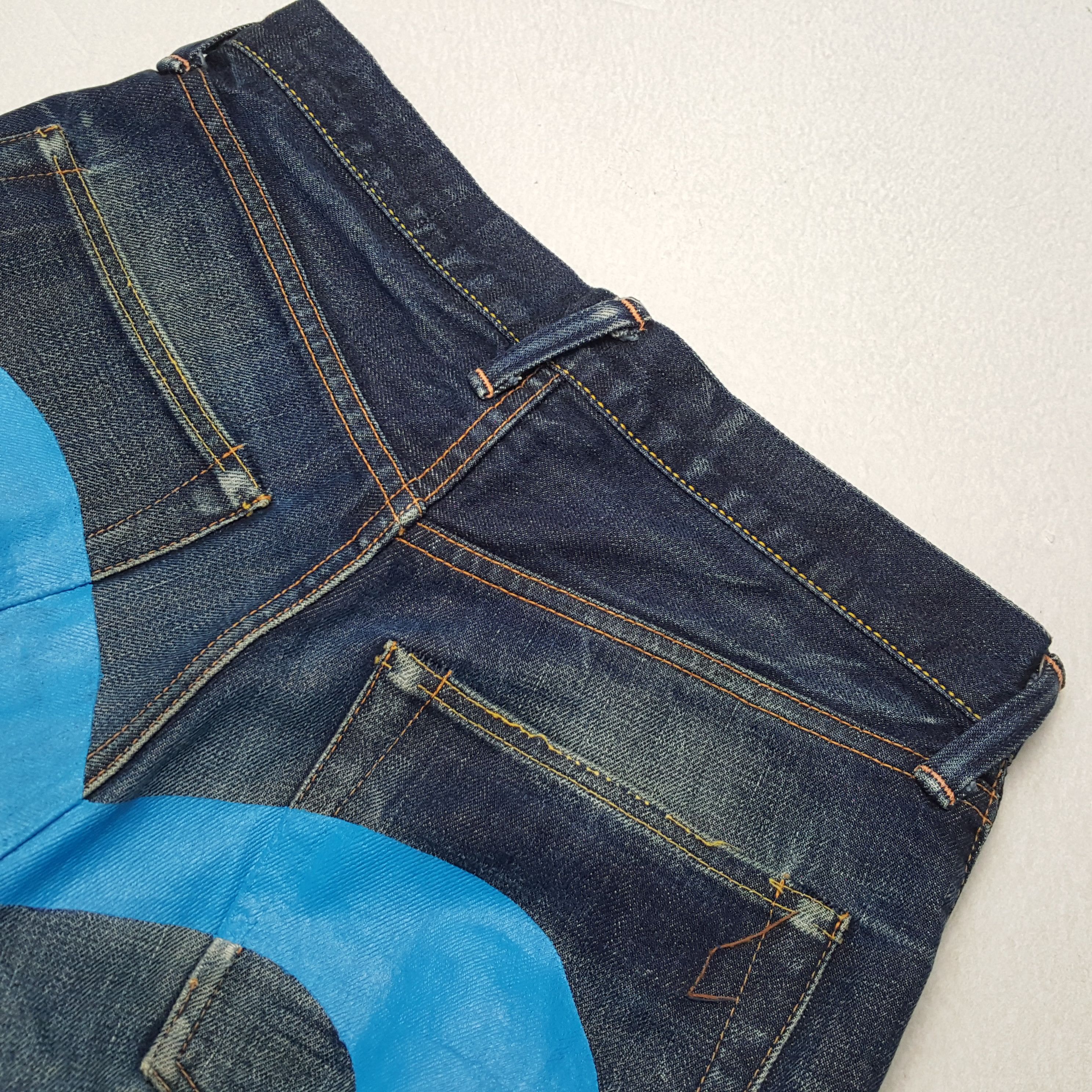 Evisu × Japanese Brand × Vintage Vintage EVISU Japanese Brand Daicock Custom Style Jeans Size US 29 - 15 Thumbnail