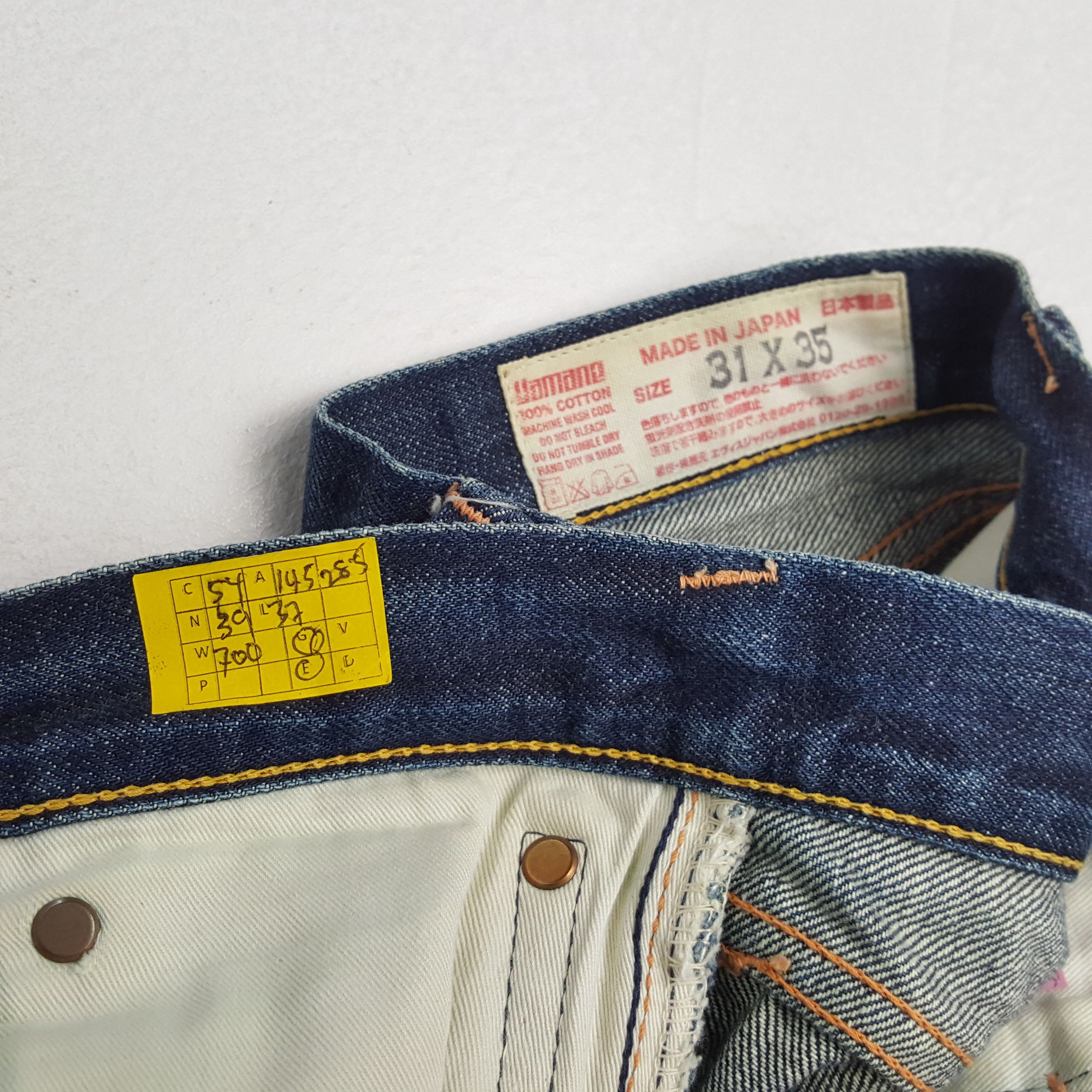Evisu × Japanese Brand × Vintage Vintage EVISU Japanese Brand Daicock Custom Style Jeans Size US 29 - 14 Thumbnail