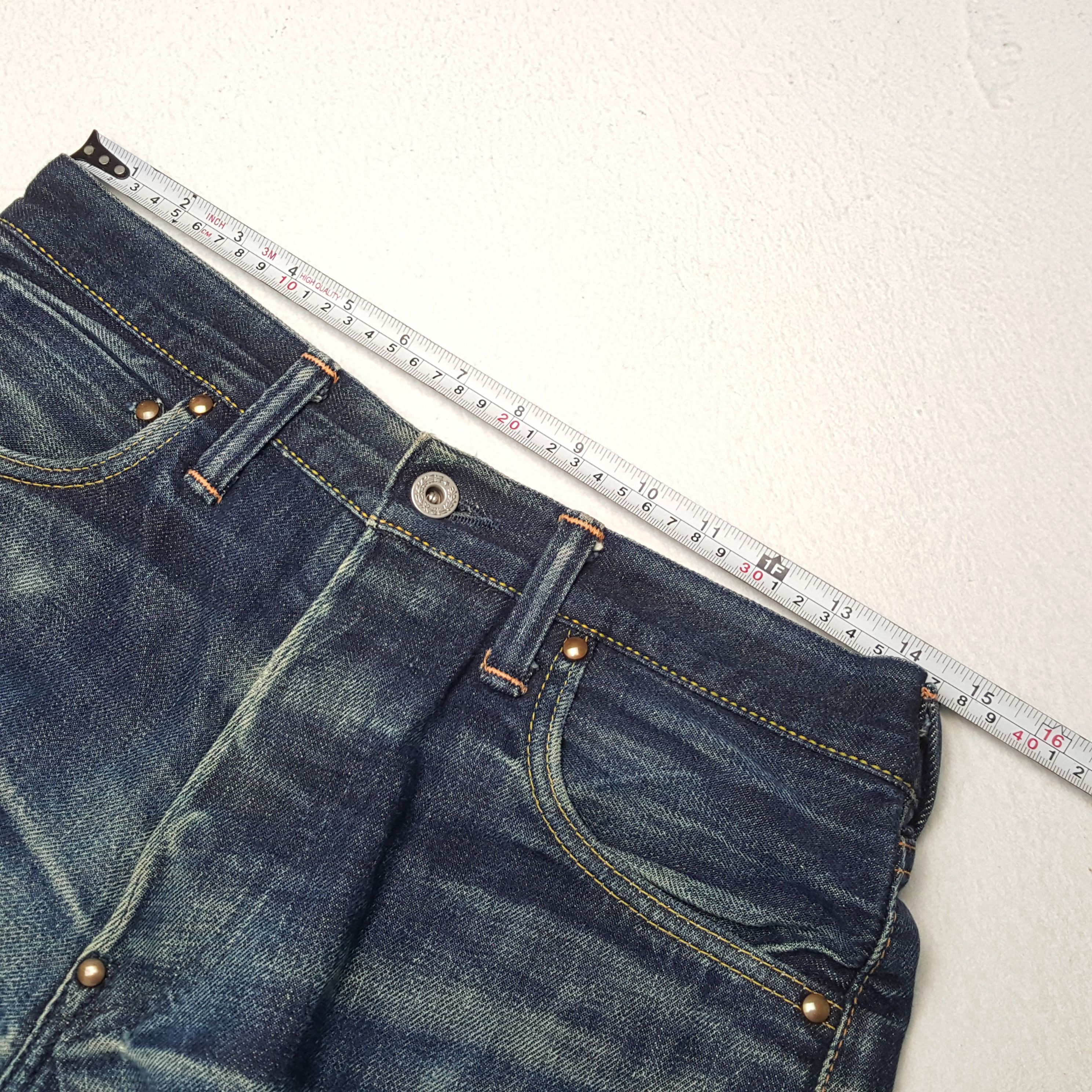 Evisu × Japanese Brand × Vintage Vintage EVISU Japanese Brand Daicock Custom Style Jeans Size US 29 - 7 Thumbnail