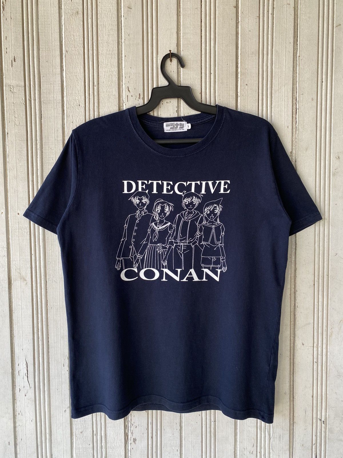 Vintage Vintage 90s Anime Detective Conan T-shirt Size US M / EU 48-50 / 2 - 1 Thumbnail