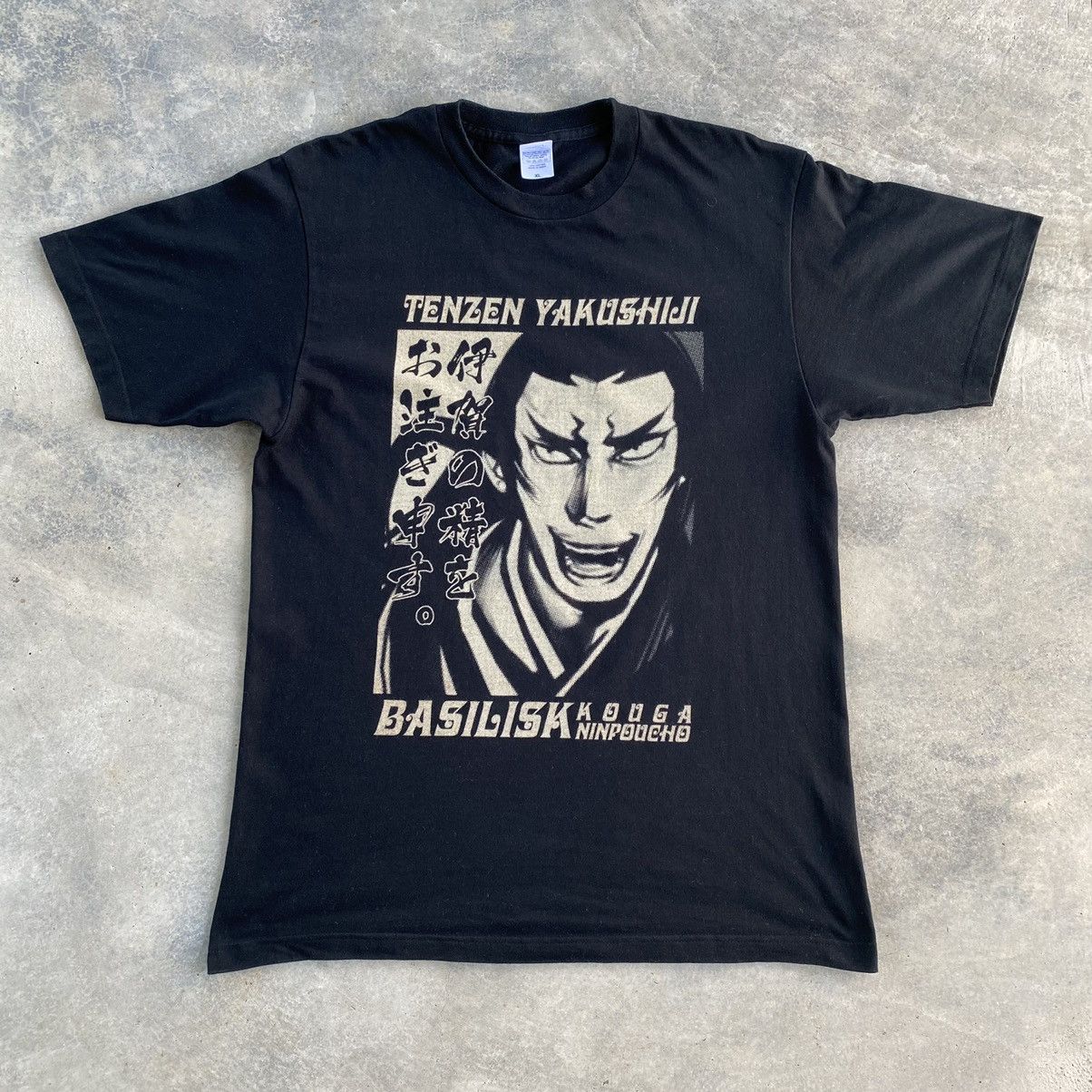 Japanese Brand Vintage Anime Basilisk Kouga Ninpou Chou Tees Size US XL / EU 56 / 4 - 1 Thumbnail