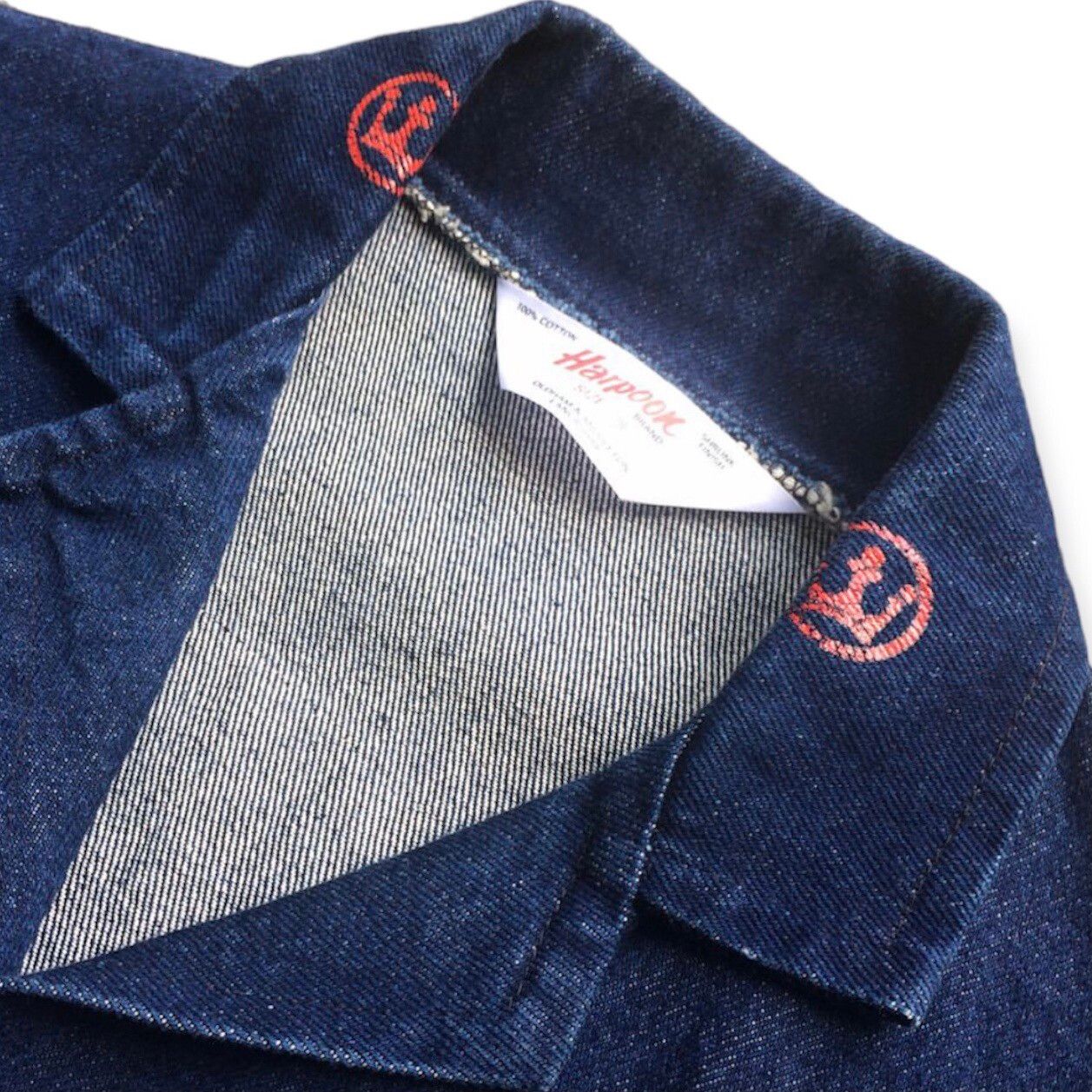 Vintage Vintage Harpoon British Work Wear Denim Chore Jacket | Grailed