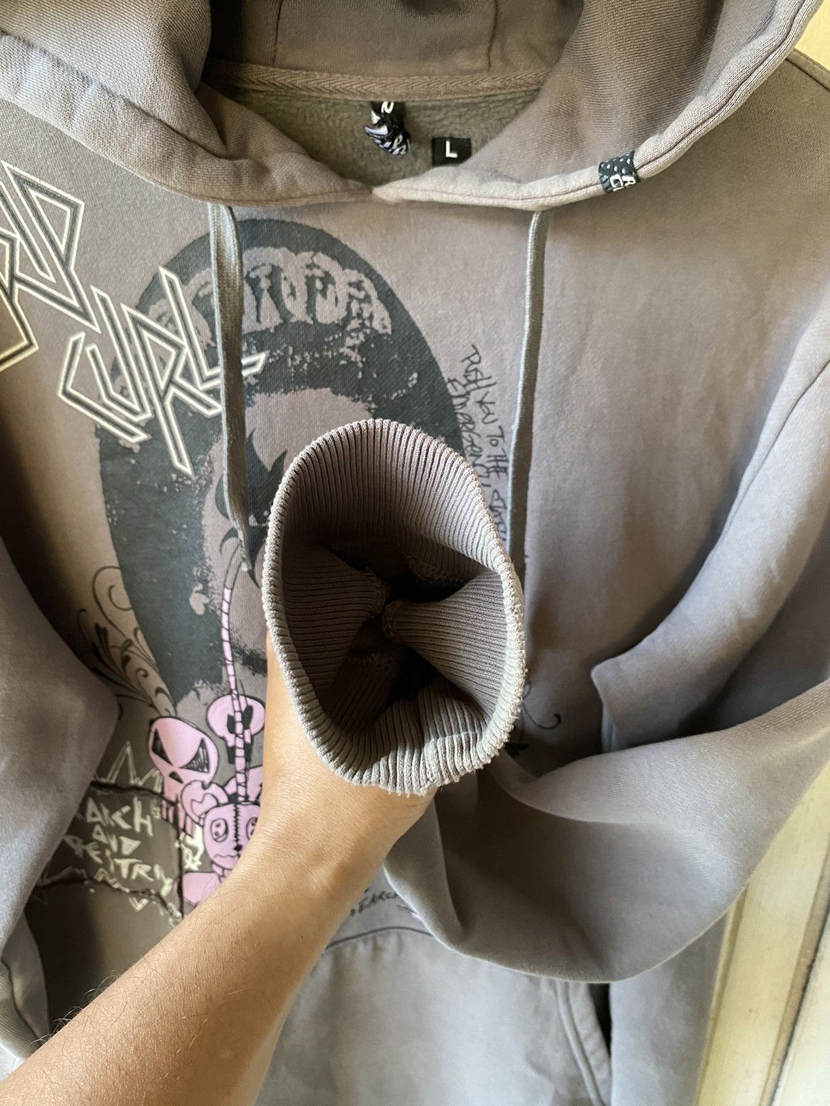Rip Curl Vintage Y2k Rip Curl Rare Pullover Distressed Hoodie Size US L / EU 52-54 / 3 - 14 Thumbnail