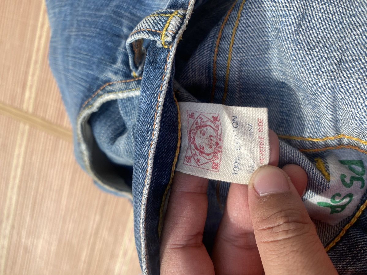 Evisu Vintage Evisu Daicock Distressed Pant Size US 30 / EU 46 - 10 Thumbnail