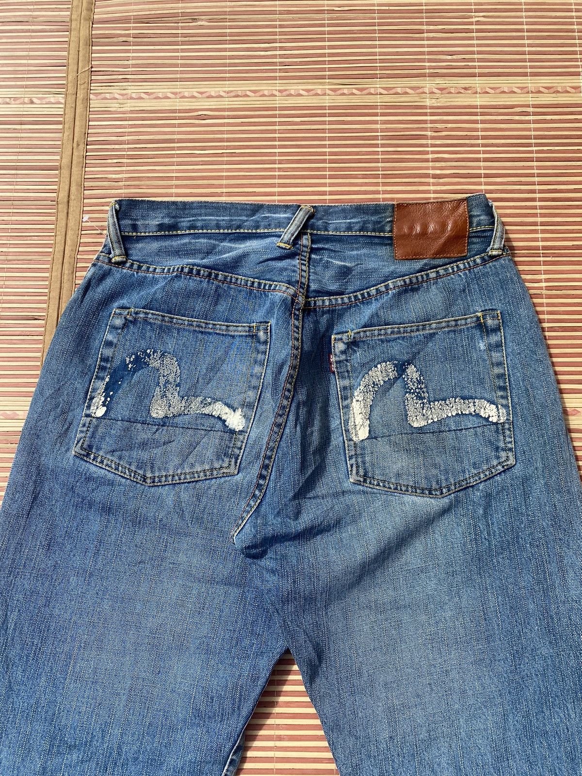 Evisu Vintage Evisu Daicock Distressed Pant Size US 30 / EU 46 - 2 Thumbnail