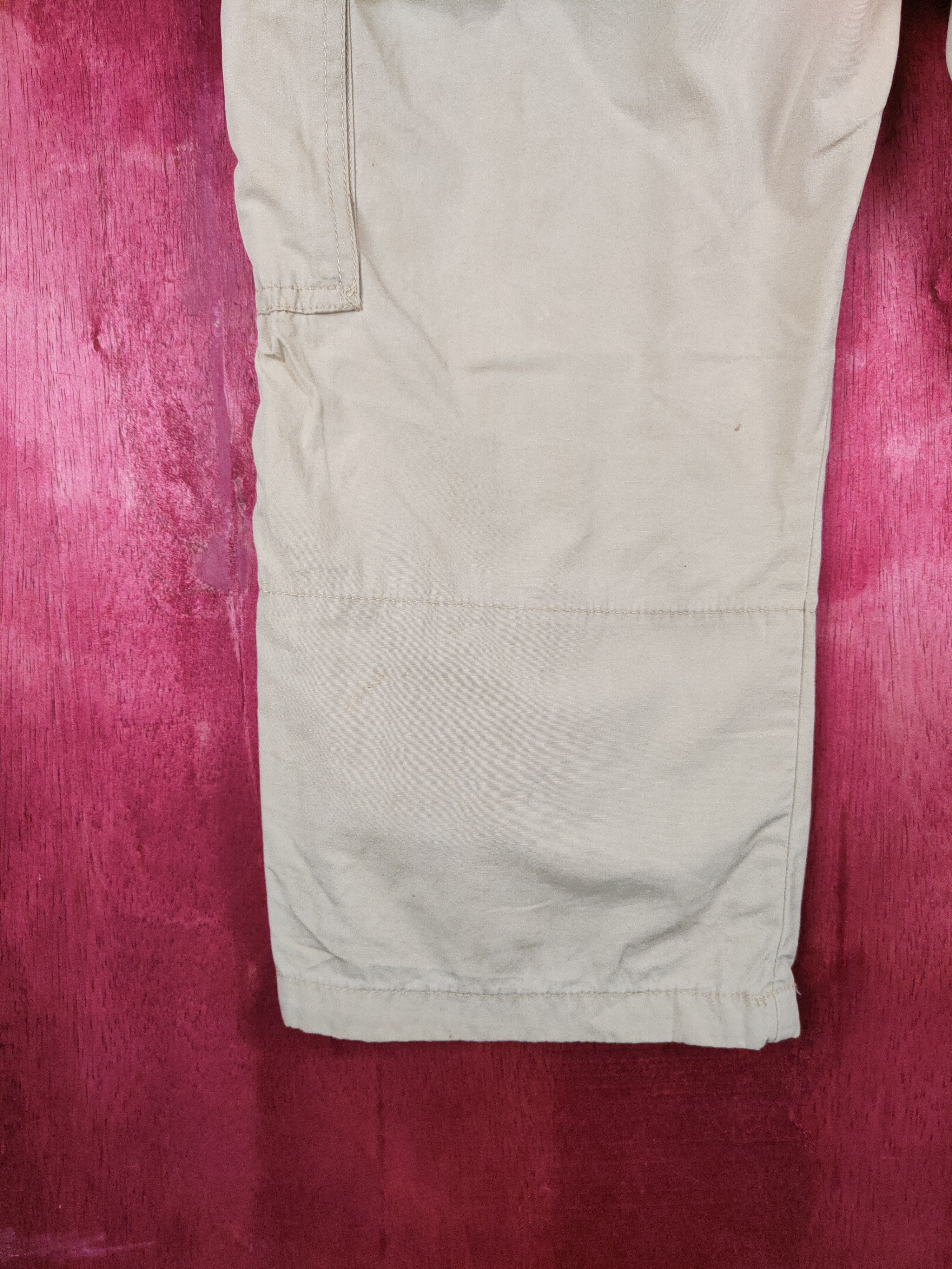 Japanese Brand Back Numbers-Plant Paradise Brown Cropped Pants #244B Size US 30 / EU 46 - 9 Thumbnail