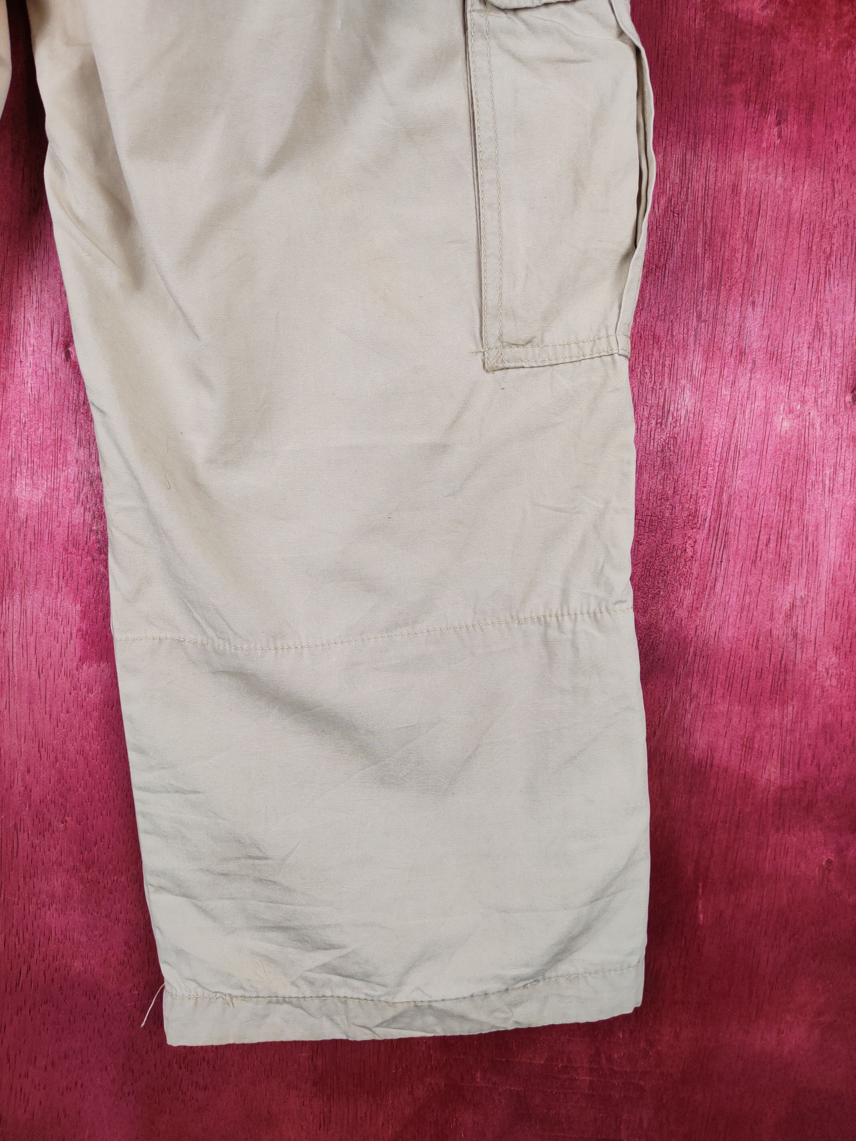 Japanese Brand Back Numbers-Plant Paradise Brown Cropped Pants #244B Size US 30 / EU 46 - 11 Thumbnail