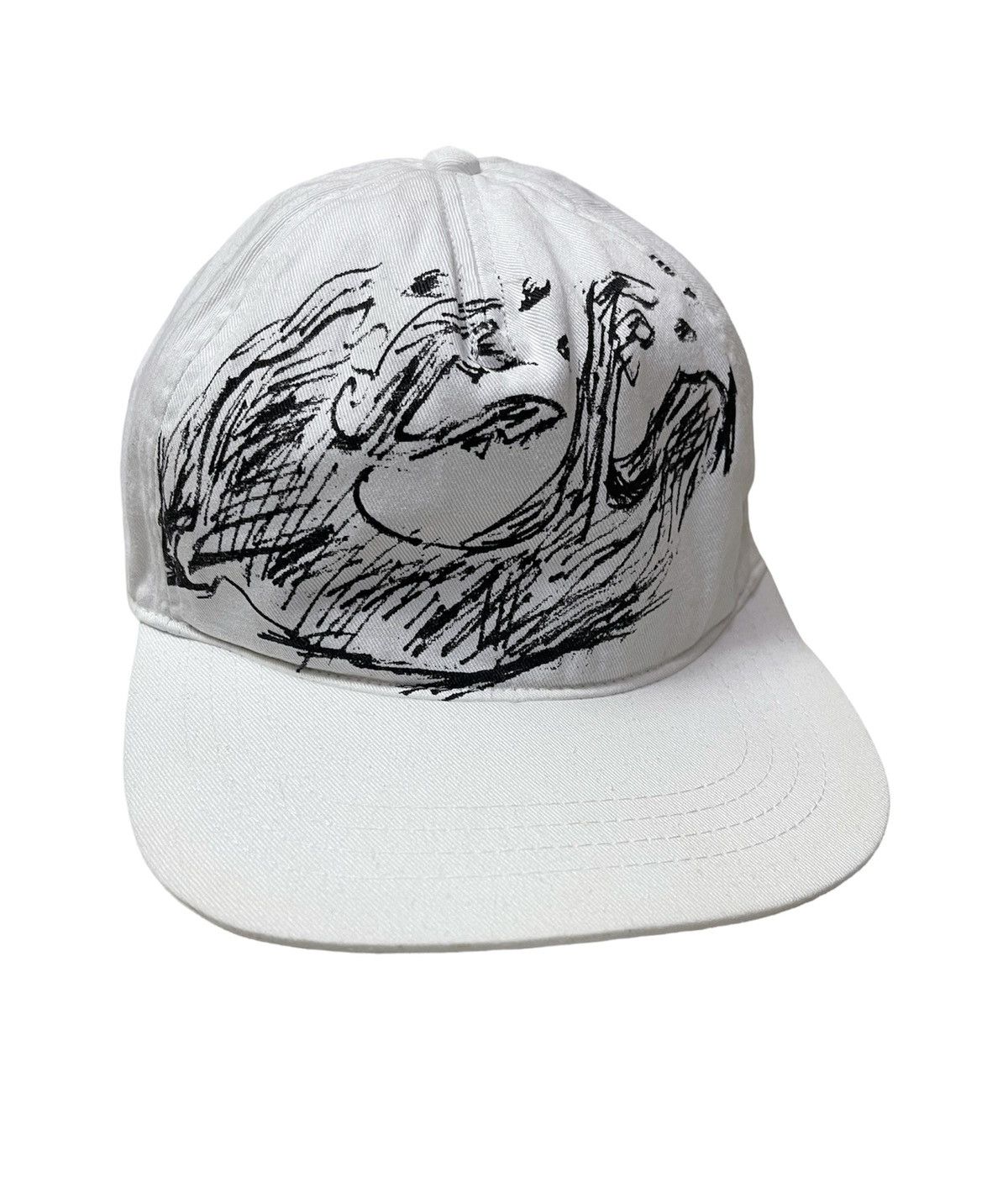JULIEN DAVID Julien David Abstract Logo Snapback Silk Lining Cap Size ONE SIZE - 4 Thumbnail