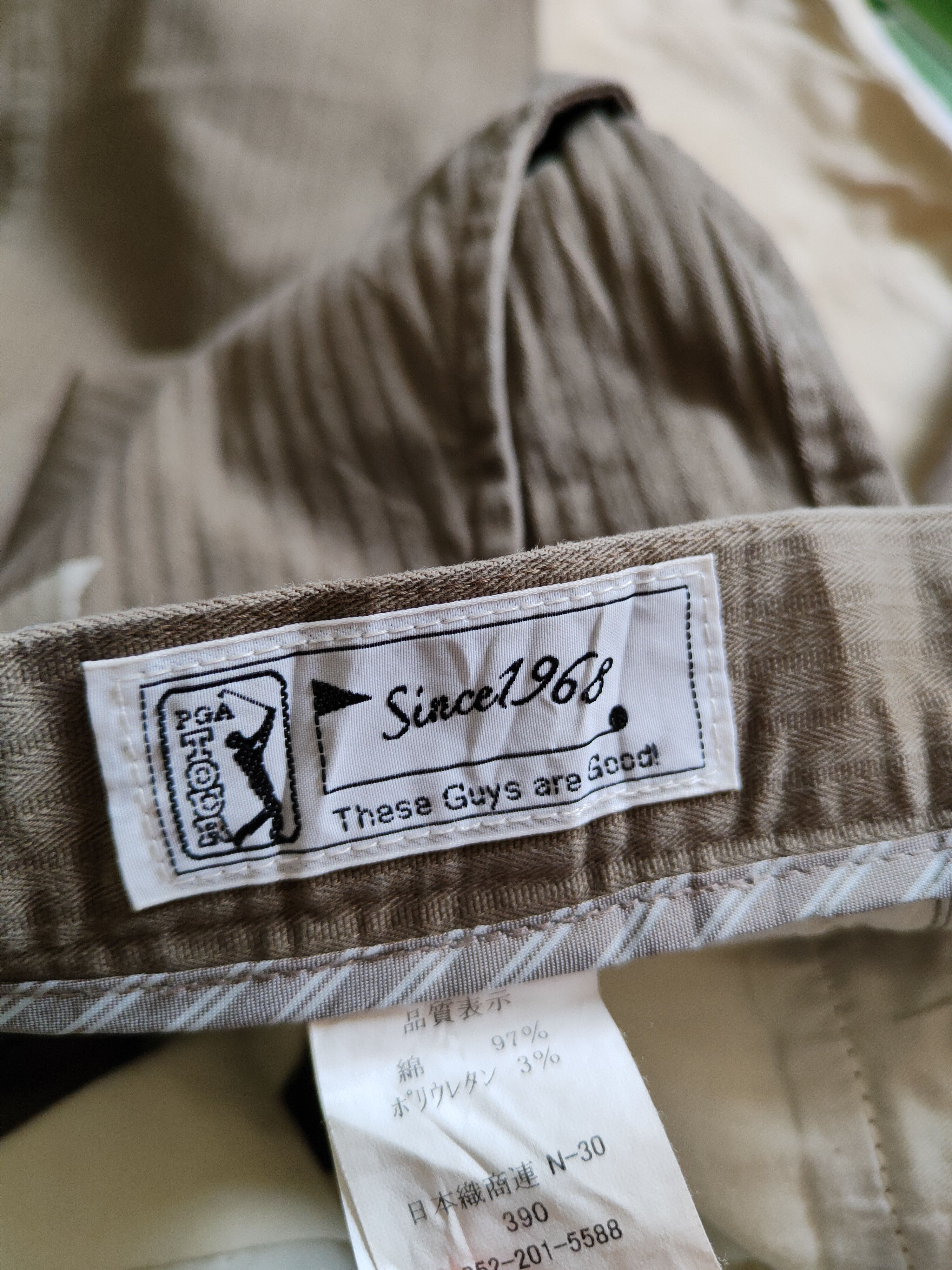 Japanese Brand PGA Tour Brown Multi Pocket Tactical Cargo Pants #245B Size 28" / US 6 / IT 42 - 14 Thumbnail