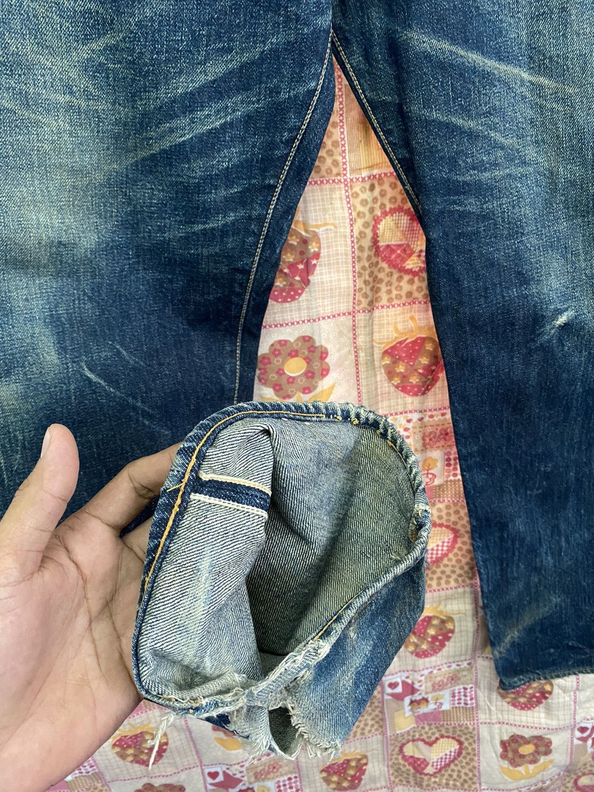 Evisu × Vintage Vintage Evisu Design & Made Only by Yamane in Japan Size US 33 - 10 Thumbnail