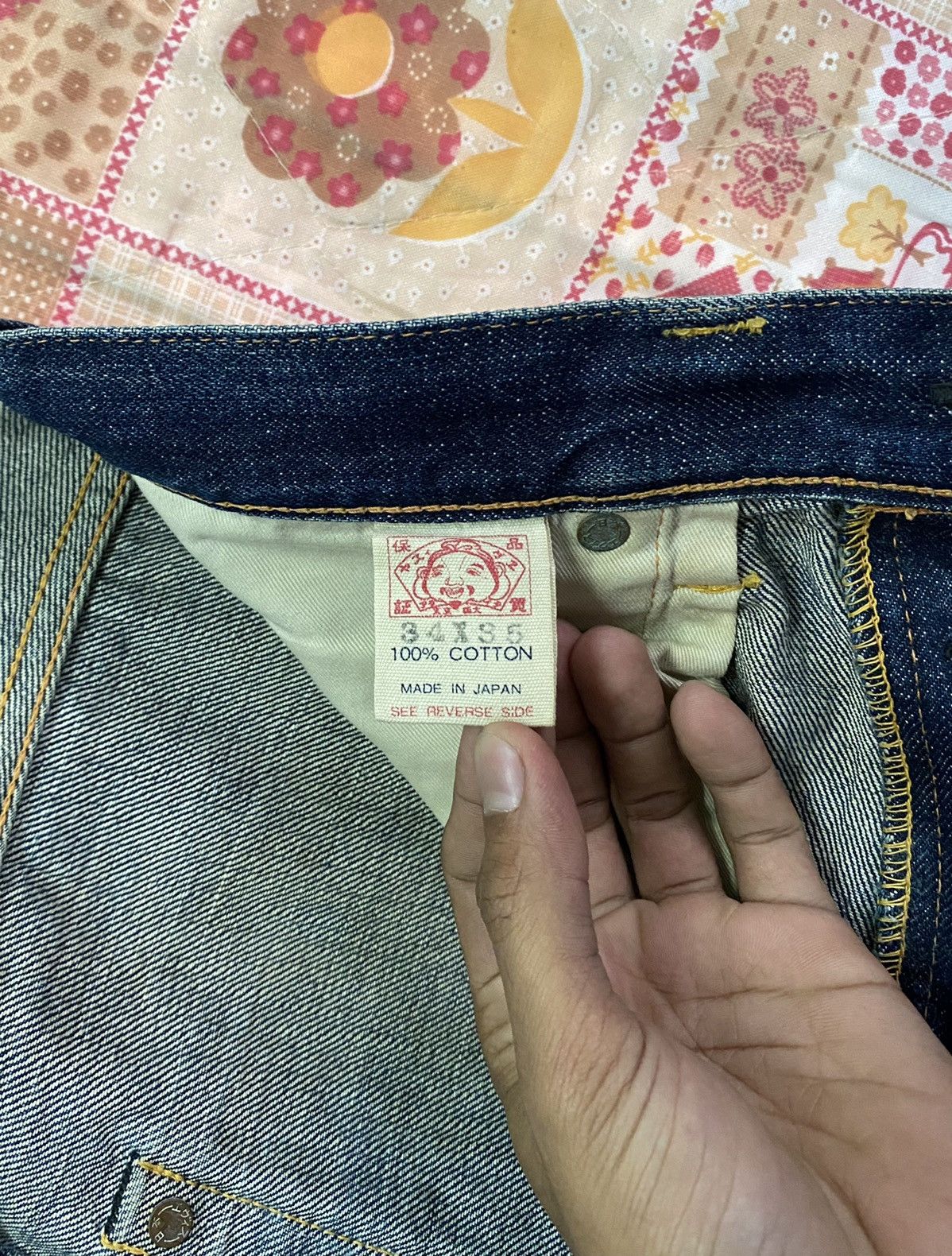 Evisu × Vintage Vintage Evisu Design & Made Only by Yamane in Japan Size US 33 - 12 Thumbnail