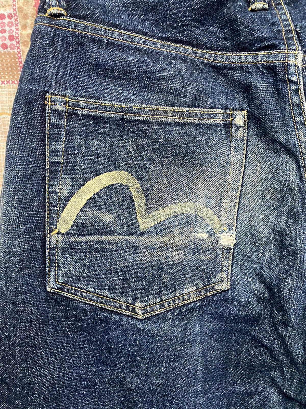 Evisu × Vintage Vintage Evisu Design & Made Only by Yamane in Japan Size US 33 - 4 Thumbnail