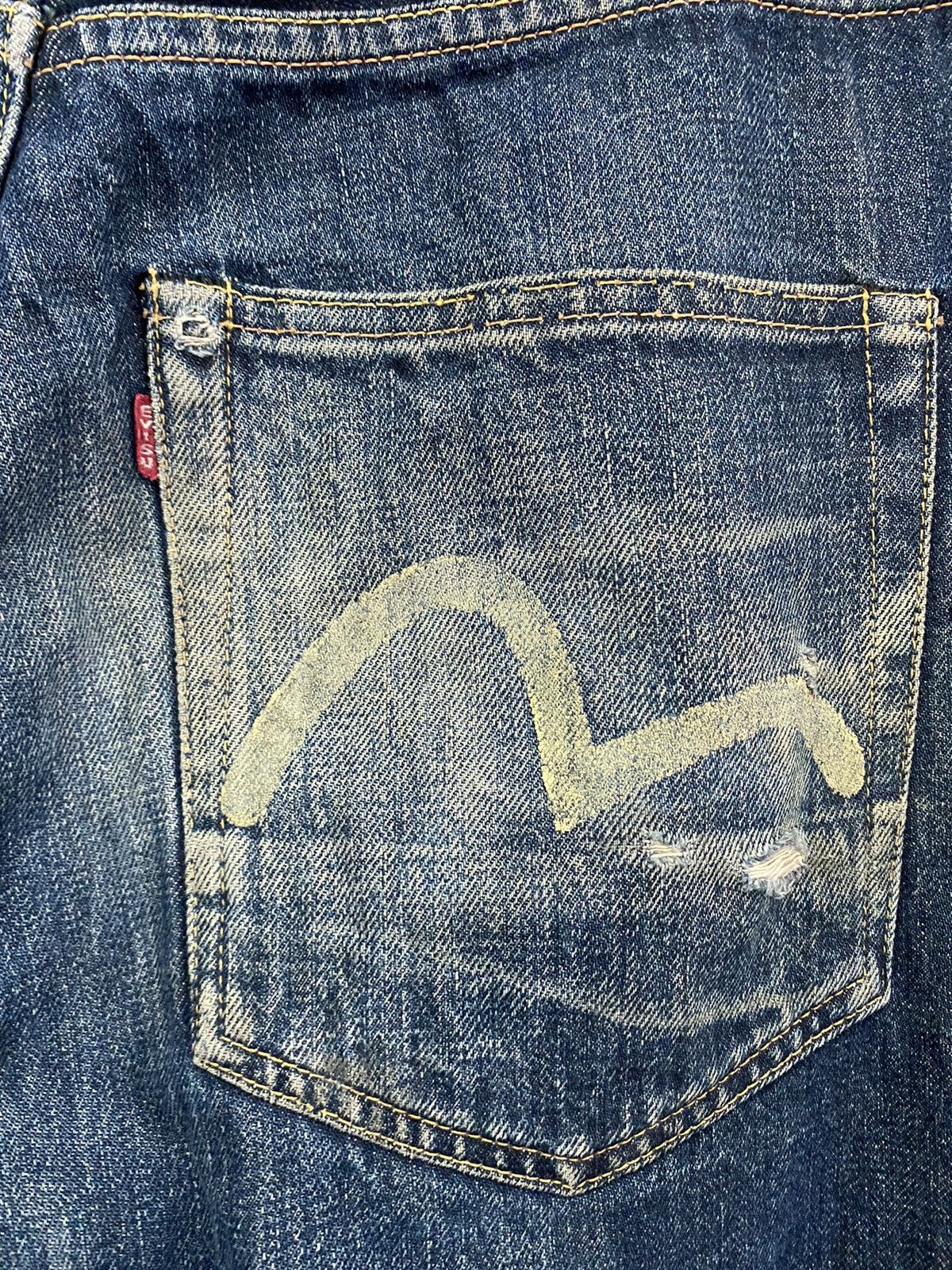Evisu × Vintage Vintage Evisu Design & Made Only by Yamane in Japan Size US 33 - 3 Thumbnail