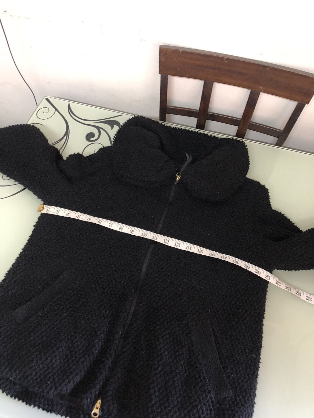 Issey Miyake Tsumori Chisato by Issey Miyake Boa Blouson Black Jackets Size L / US 10 / IT 46 - 22 Thumbnail