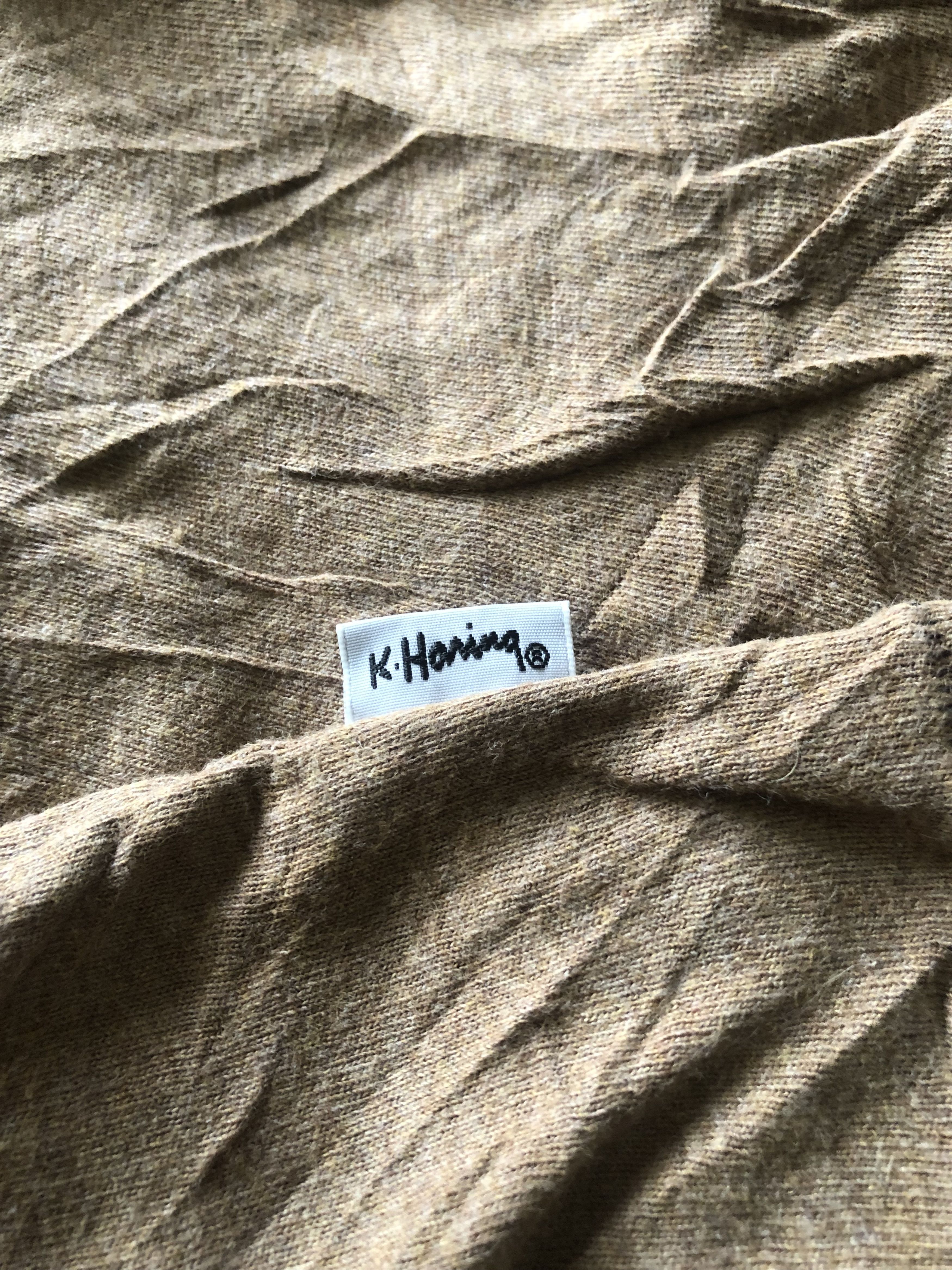 Japanese Brand Keith Haring x Uniqlo Ringer Tshirt Size US L / EU 52-54 / 3 - 4 Thumbnail