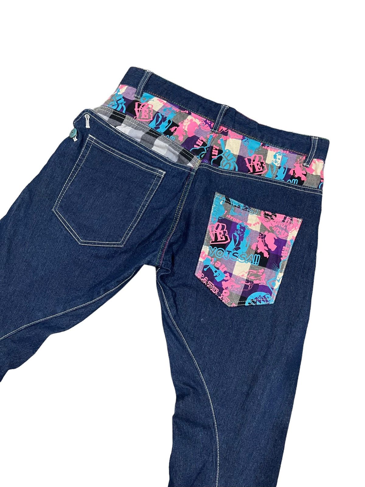 Method × Vintage Rare ! Vintage Method x Up Start Marilyn Monroe Yojssa Jeans Size US 31 - 11 Thumbnail