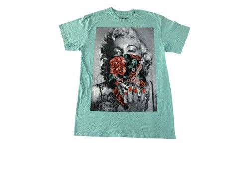 Band Tees Poison Popular Marilyn Monroe Bandana Box Graphic Screen Tee Size US M / EU 48-50 / 2 - 1 Thumbnail