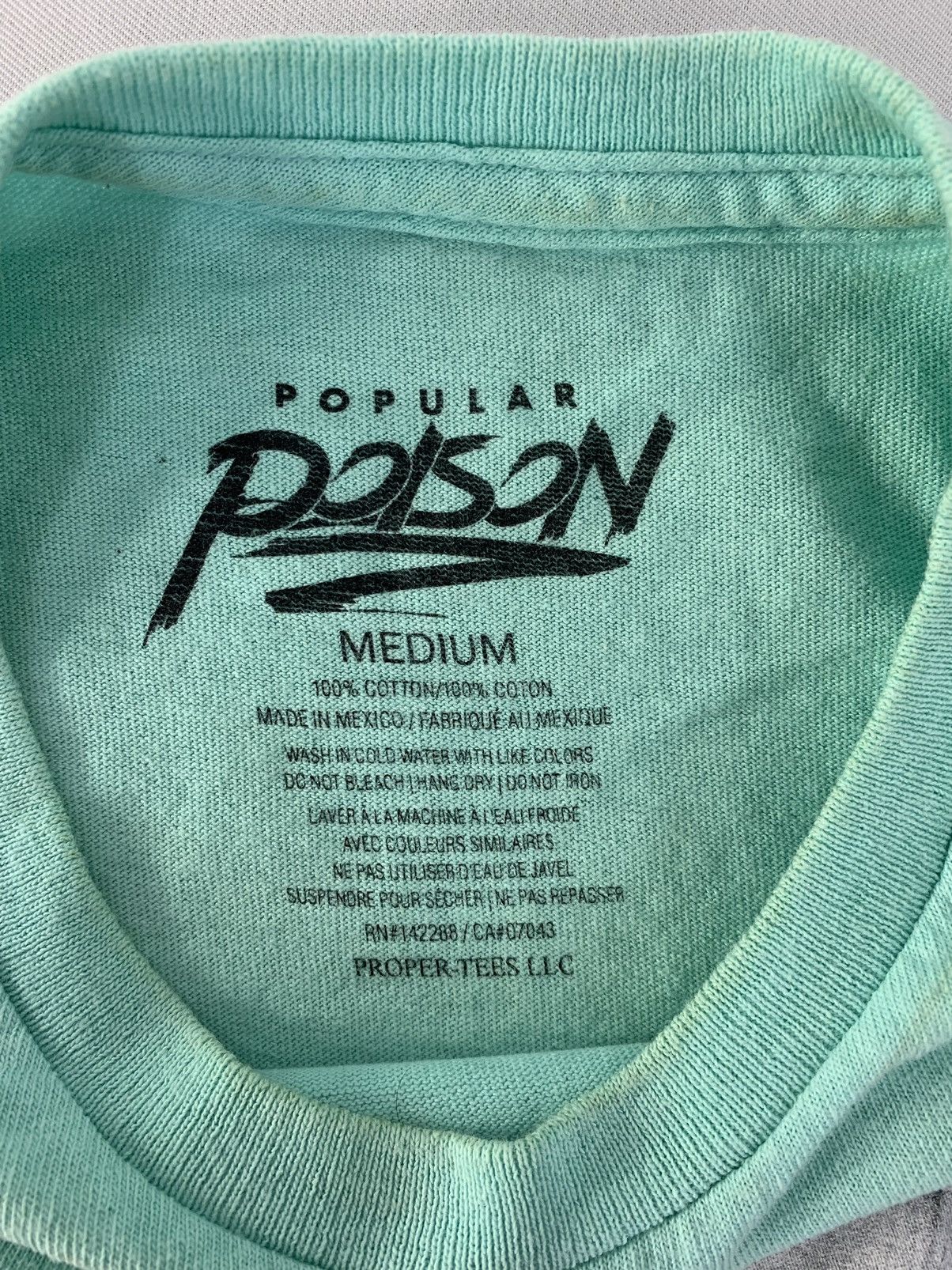 Band Tees Poison Popular Marilyn Monroe Bandana Box Graphic Screen Tee Size US M / EU 48-50 / 2 - 5 Thumbnail