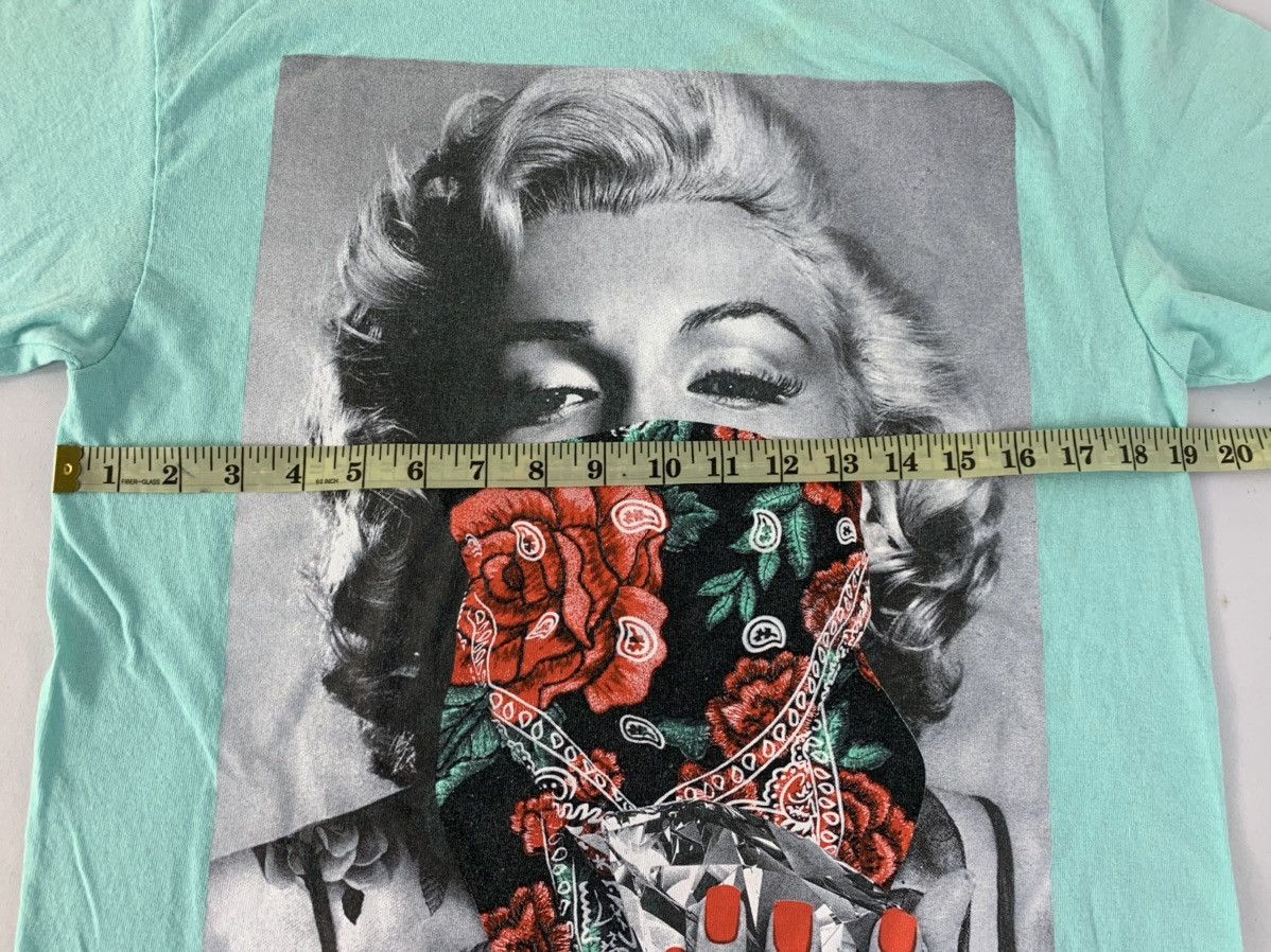 Band Tees Poison Popular Marilyn Monroe Bandana Box Graphic Screen Tee Size US M / EU 48-50 / 2 - 6 Thumbnail
