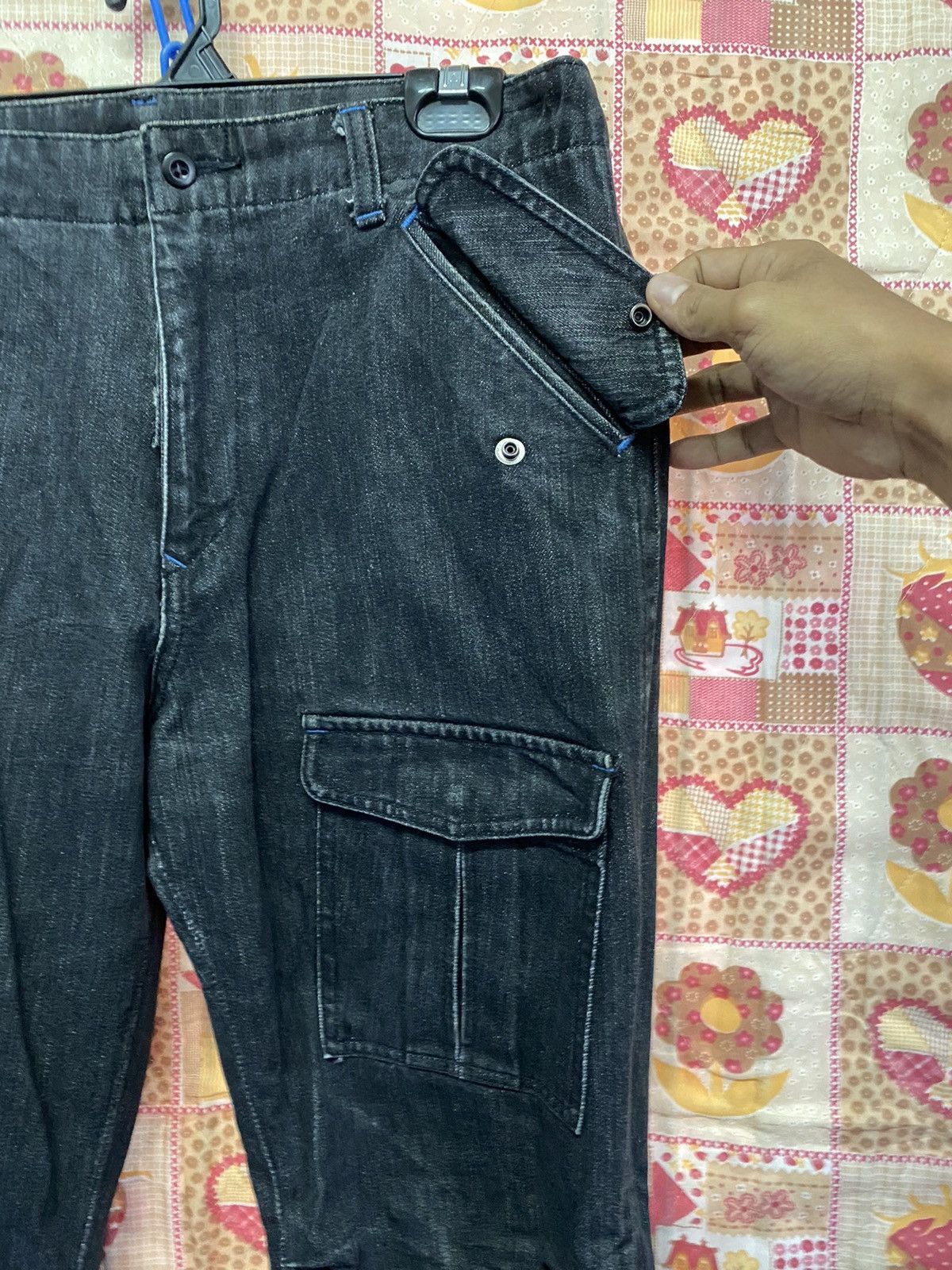 ABAHOUSE × Hysteric Glamour × Tornado Mart Biker Japan Abahouse Cargo Punk Seditionaries Jeans Size US 32 / EU 48 - 3 Thumbnail