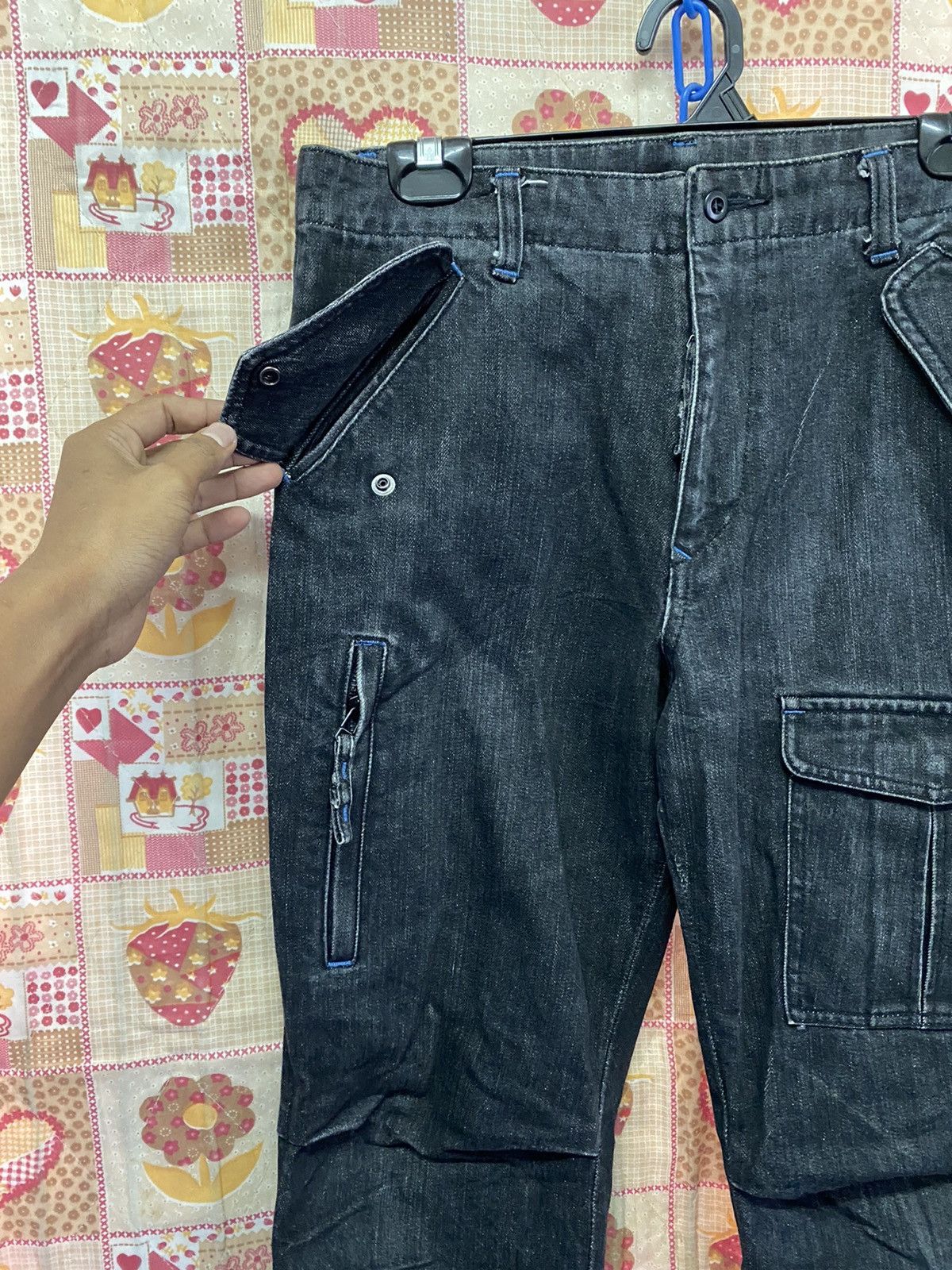 ABAHOUSE × Hysteric Glamour × Tornado Mart Biker Japan Abahouse Cargo Punk Seditionaries Jeans Size US 32 / EU 48 - 2 Thumbnail