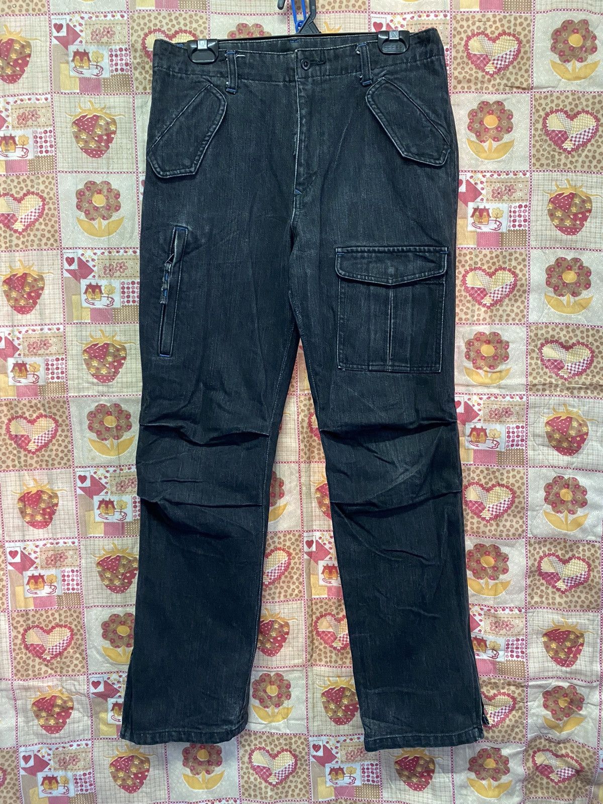 ABAHOUSE × Hysteric Glamour × Tornado Mart Biker Japan Abahouse Cargo Punk Seditionaries Jeans Size US 32 / EU 48 - 1 Thumbnail