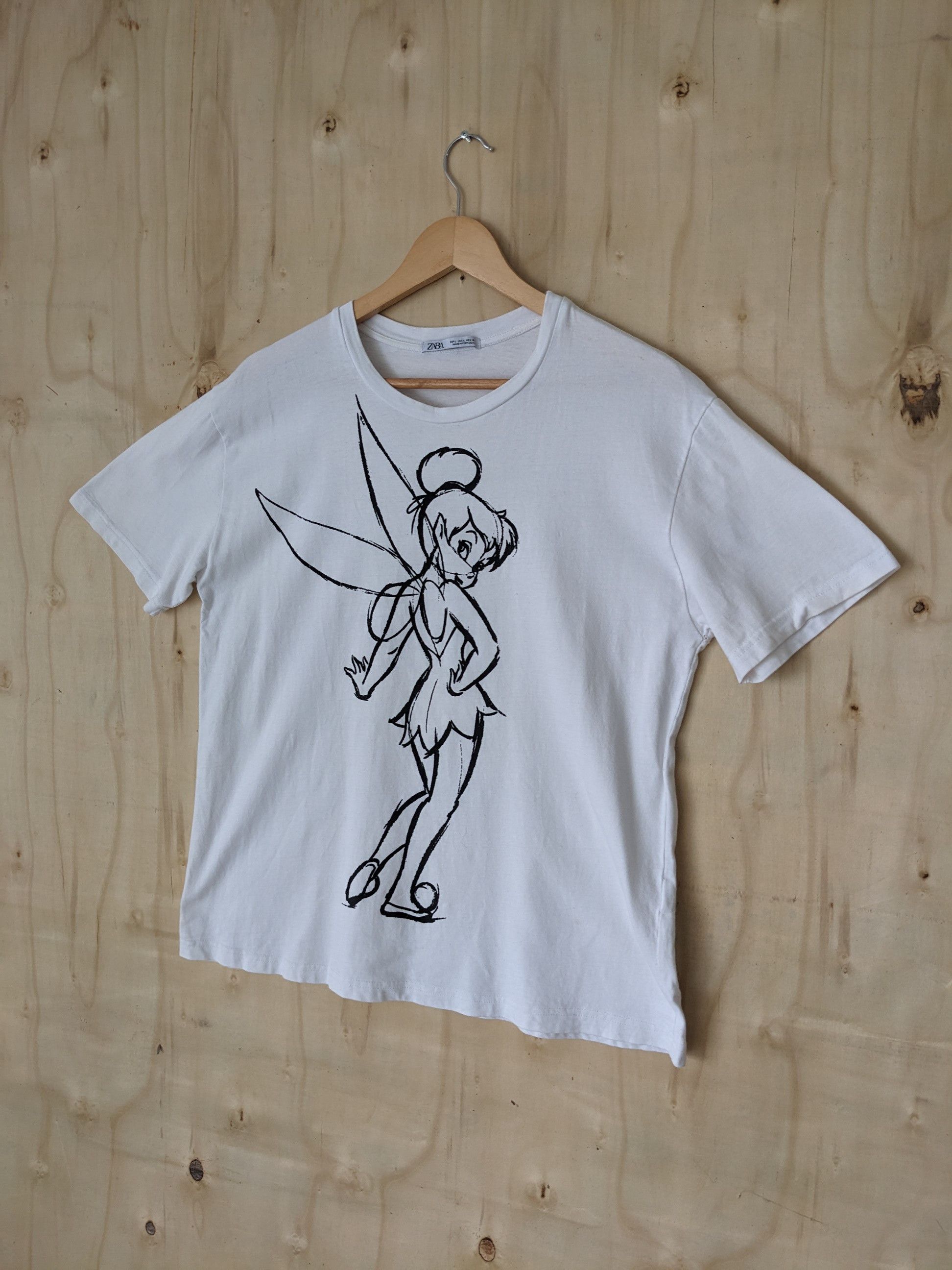 Anime × Cartoon Network Zara X Peter Pan Tinker Bell Character Tee Size US M / EU 48-50 / 2 - 3 Thumbnail