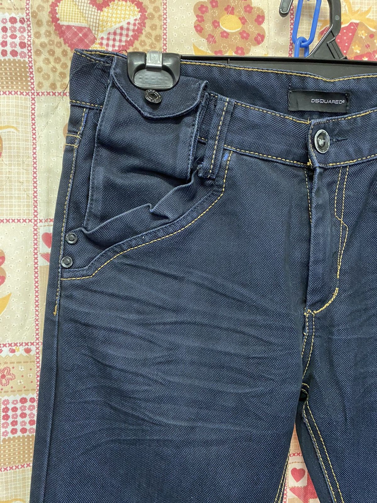 Dsquared2 Vintage DSQUARED2 Blue Black Jeans 231 Size US 32 / EU 48 - 3 Thumbnail