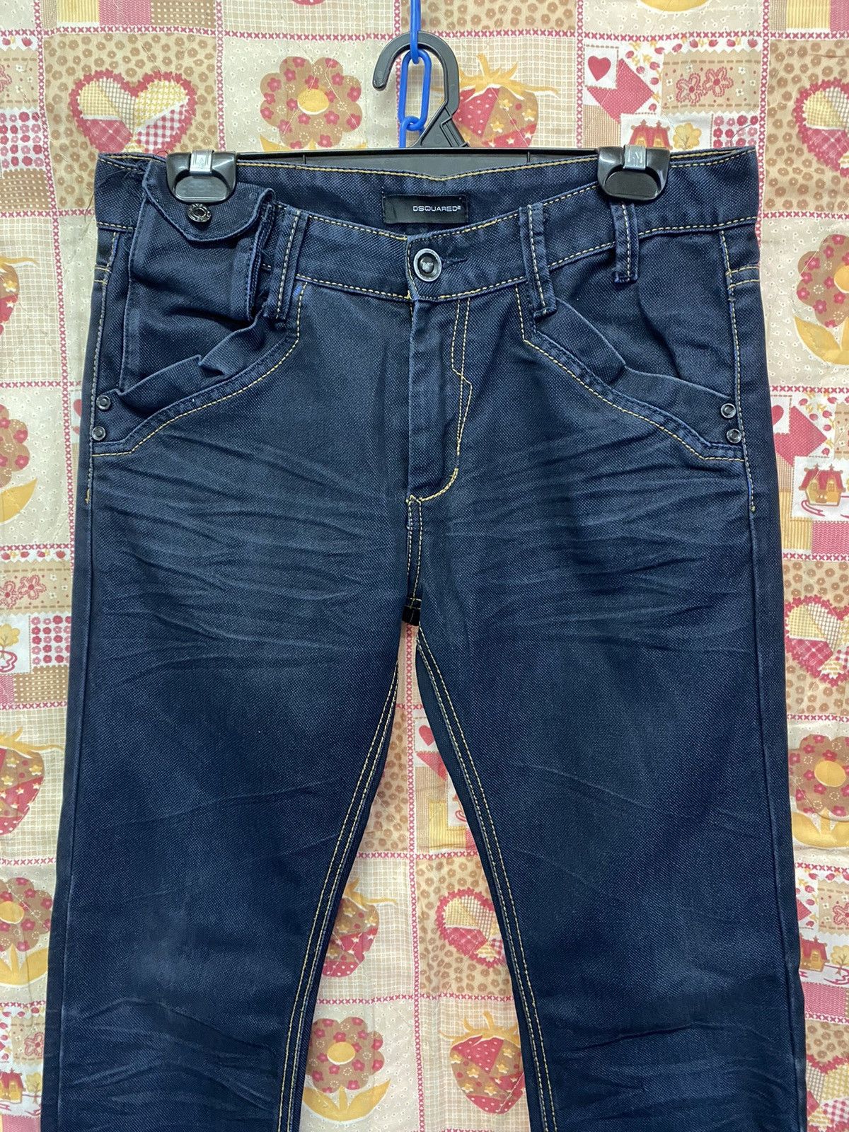 Dsquared2 Vintage DSQUARED2 Blue Black Jeans 231 Size US 32 / EU 48 - 2 Thumbnail