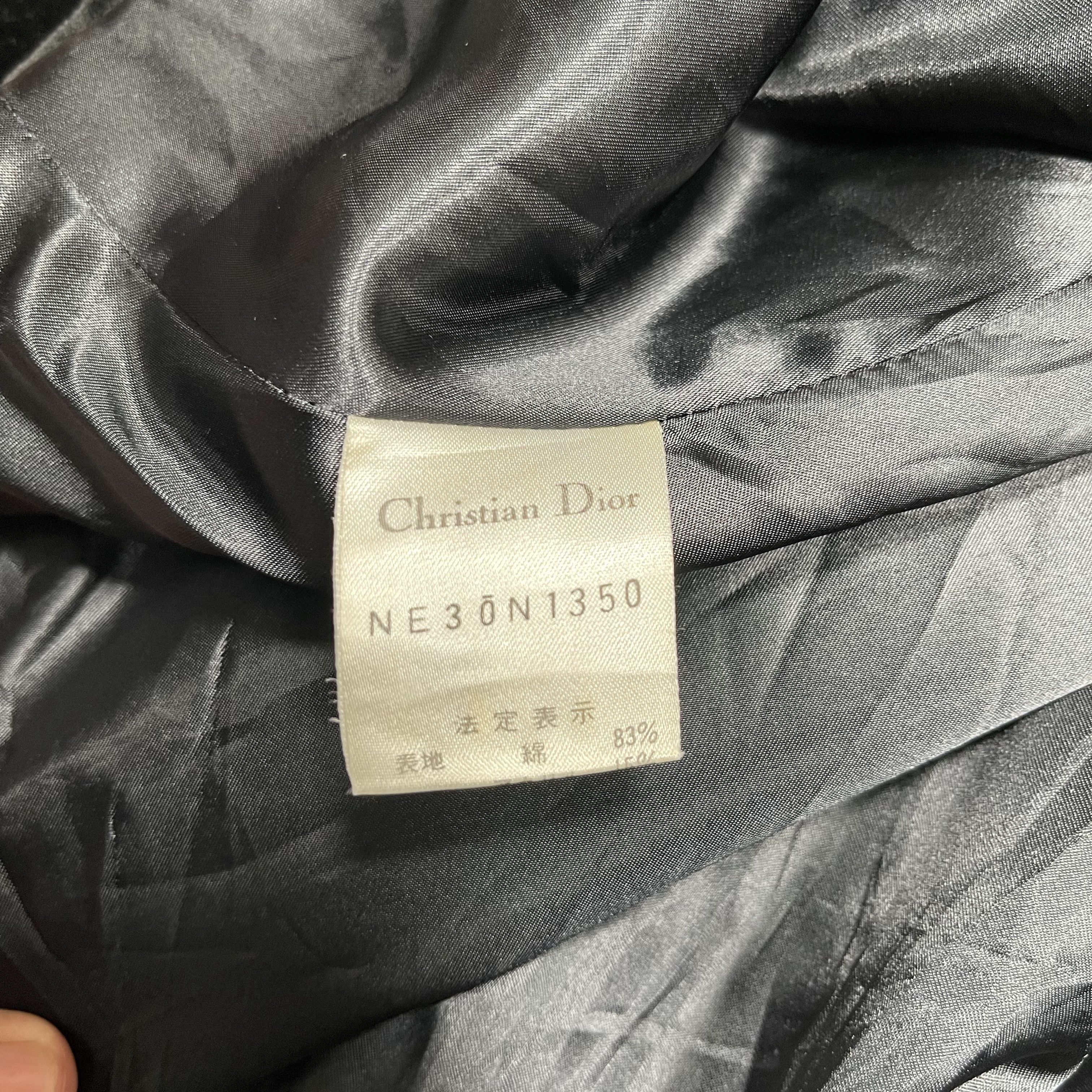 Christian Dior 1990s Golden Floral Velvet Blouse