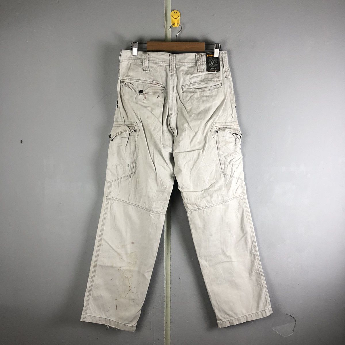 Japanese Brand Evenriver White Multipocket Tactical Cargo Pants #c1280 Size US 30 / EU 46 - 11 Thumbnail