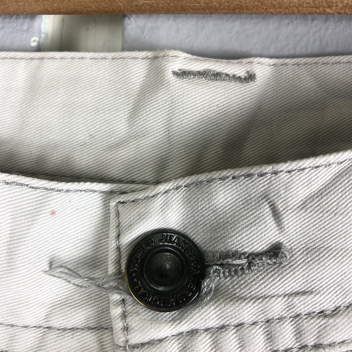Japanese Brand Evenriver White Multipocket Tactical Cargo Pants #c1280 Size US 30 / EU 46 - 9 Thumbnail