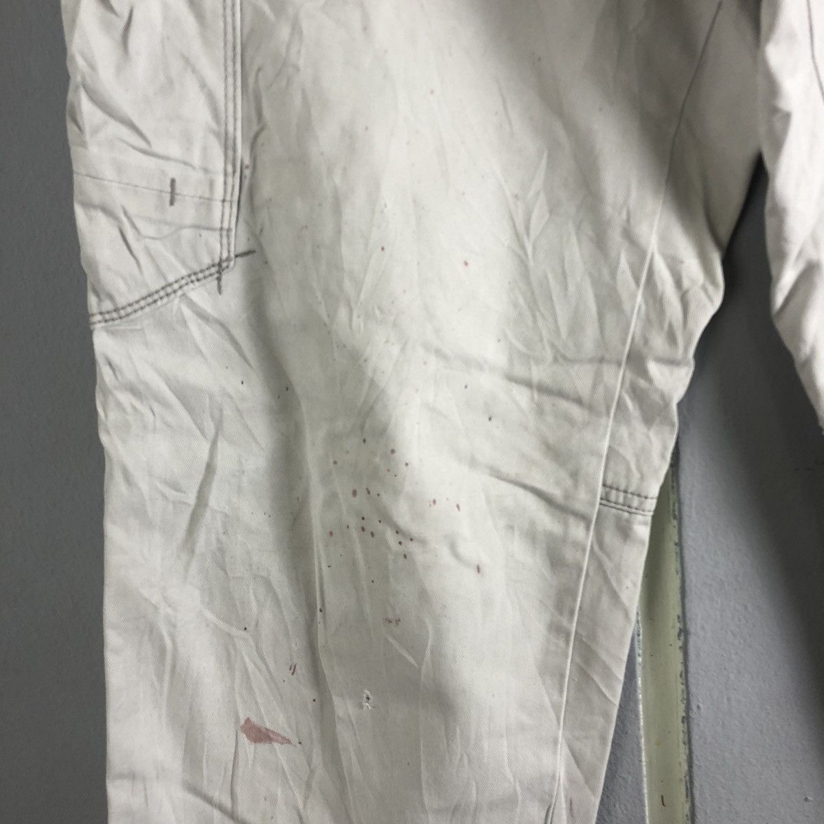Japanese Brand Evenriver White Multipocket Tactical Cargo Pants #c1280 Size US 30 / EU 46 - 7 Thumbnail
