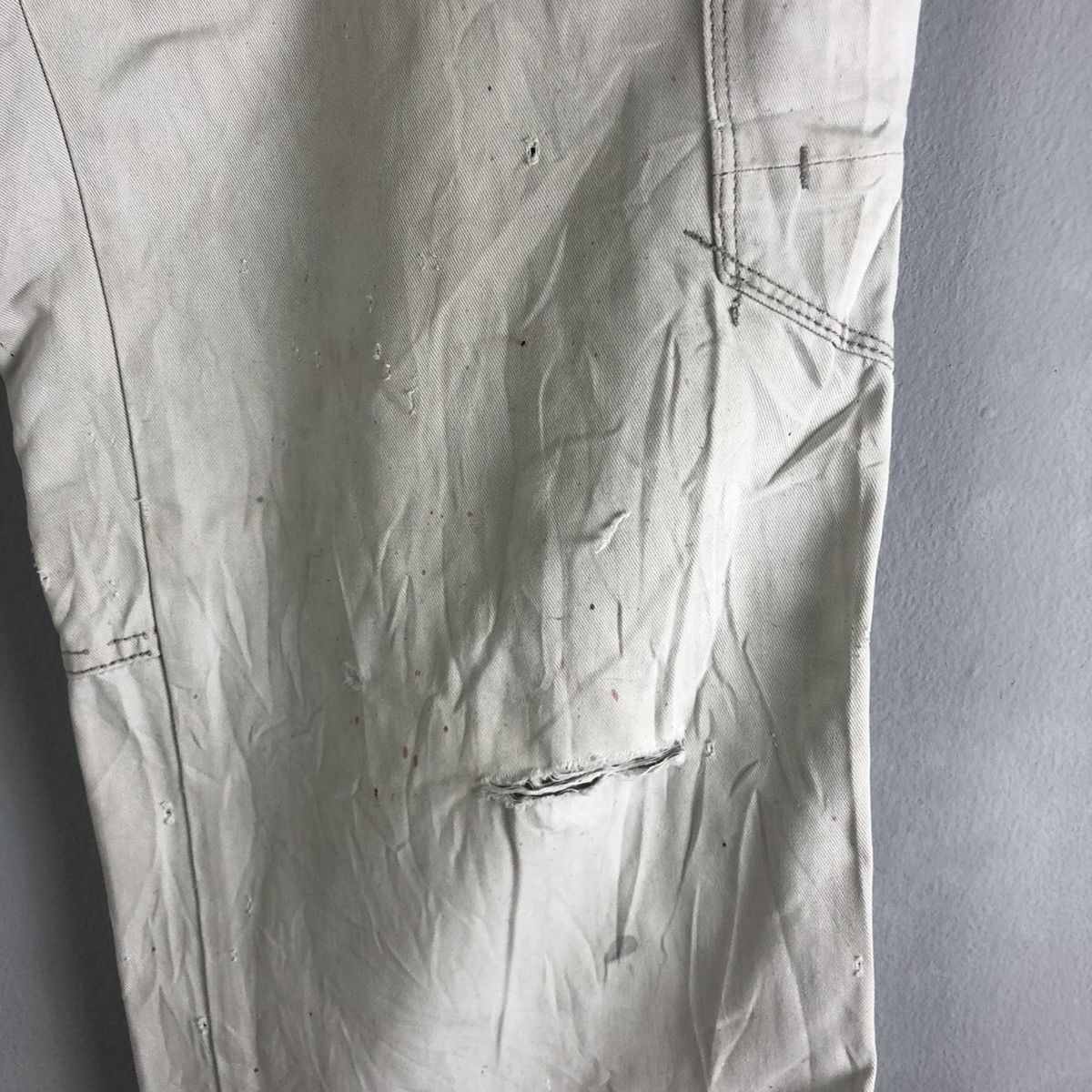 Japanese Brand Evenriver White Multipocket Tactical Cargo Pants #c1280 Size US 30 / EU 46 - 8 Thumbnail