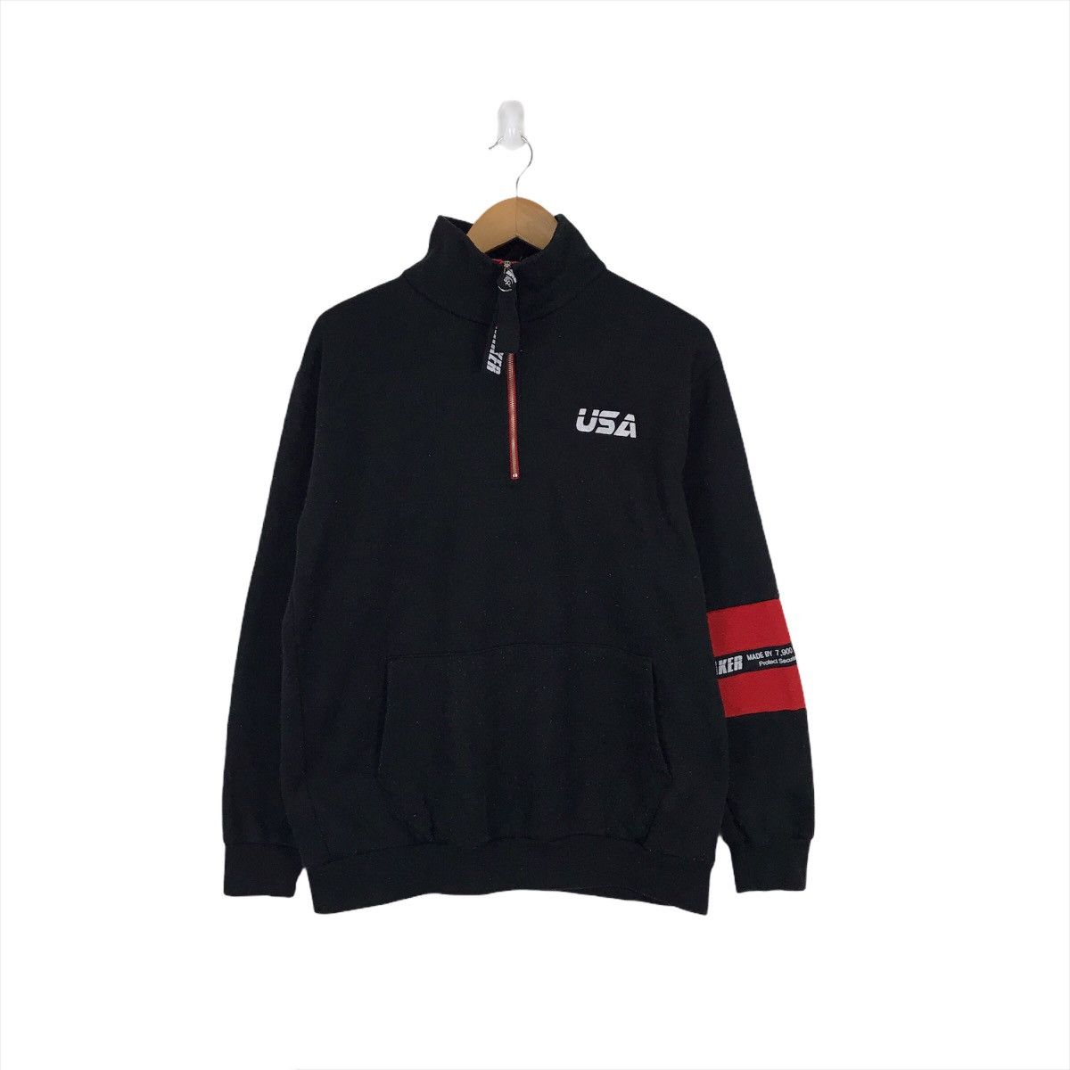 Other Eighty USA Pullover Jumper Sweatshirt Black Colour Size US M / EU 48-50 / 2 - 1 Thumbnail