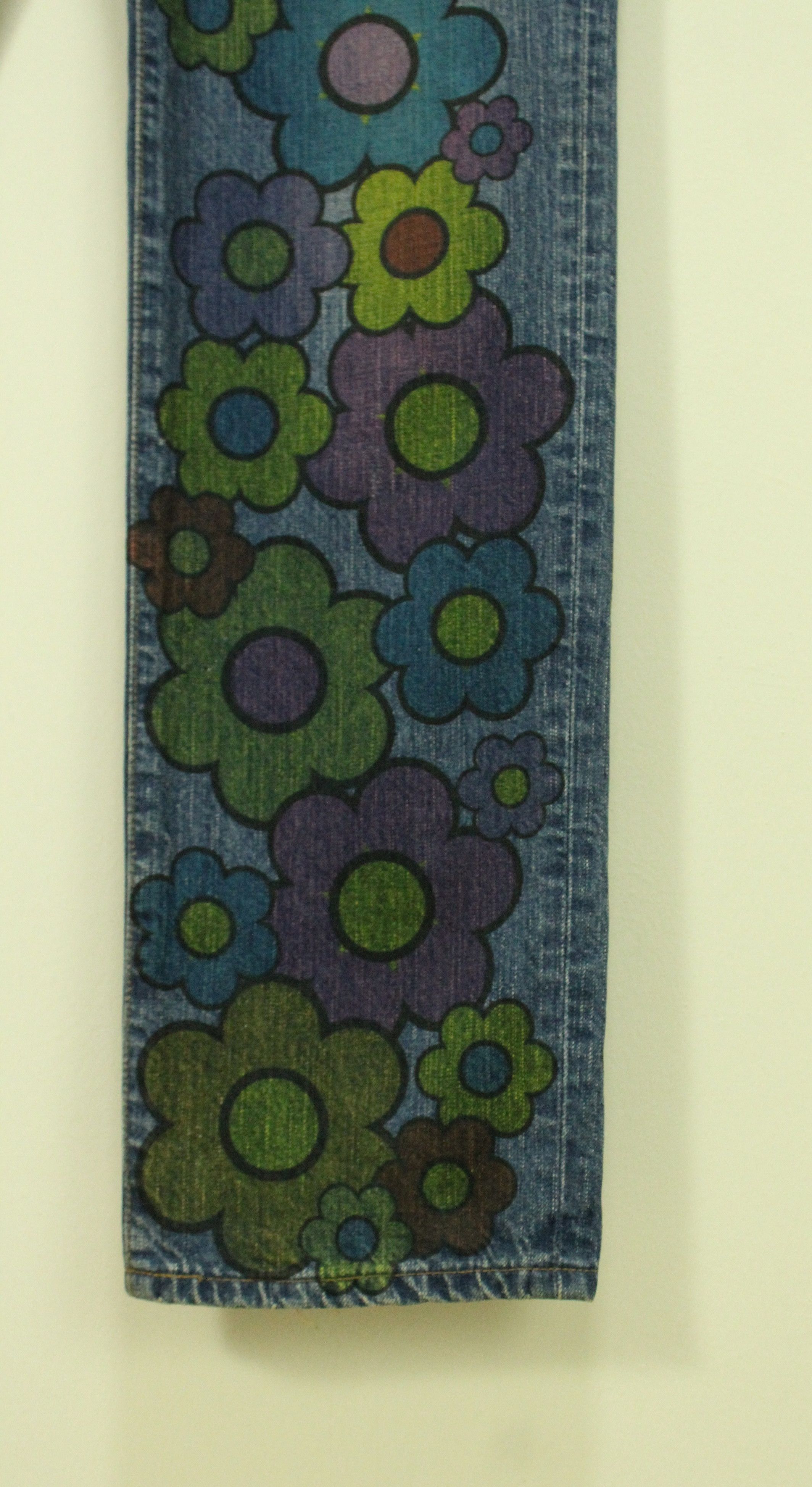 Edwin EDWIN Denim Jeans Abstract Denim Flowers Size 32x33 Size US 32 / EU 48 - 6 Thumbnail