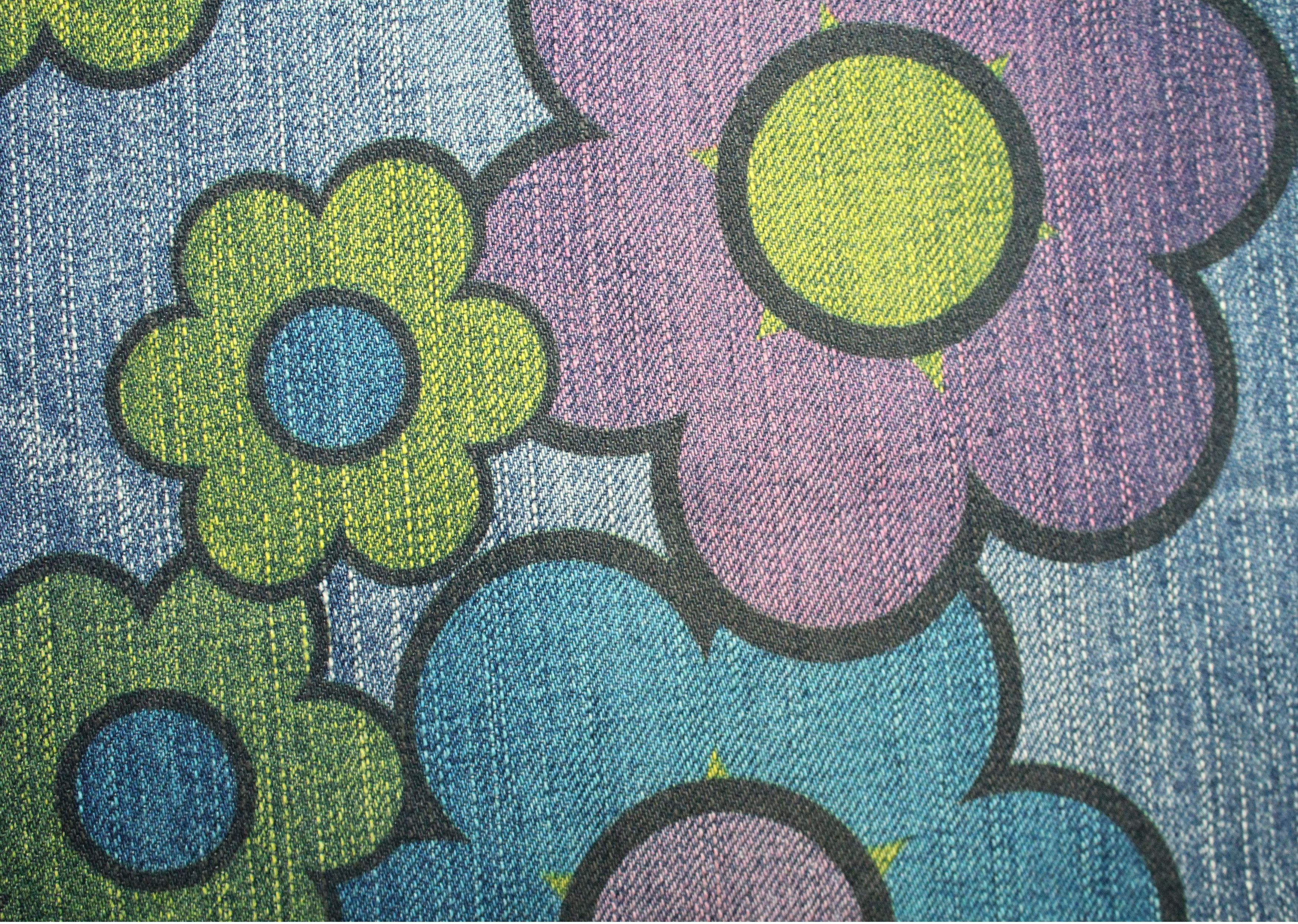 Edwin EDWIN Denim Jeans Abstract Denim Flowers Size 32x33 Size US 32 / EU 48 - 16 Thumbnail