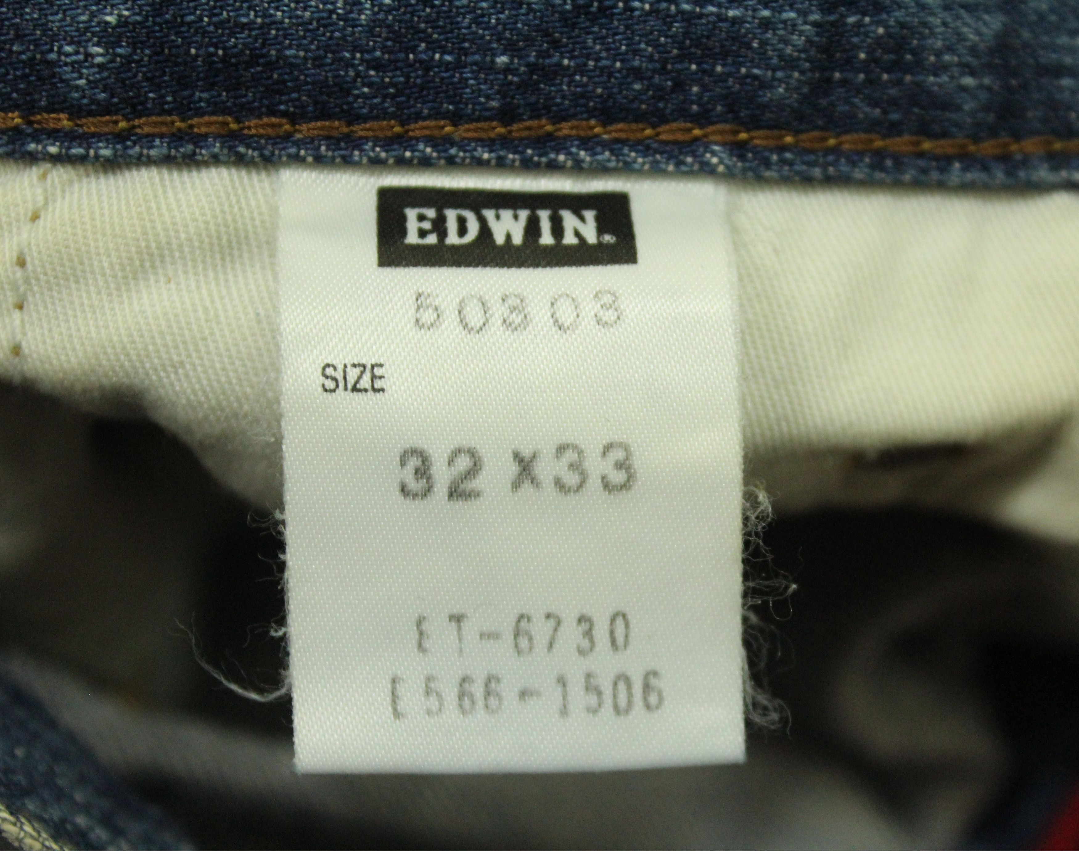 Edwin EDWIN Denim Jeans Abstract Denim Flowers Size 32x33 Size US 32 / EU 48 - 19 Thumbnail