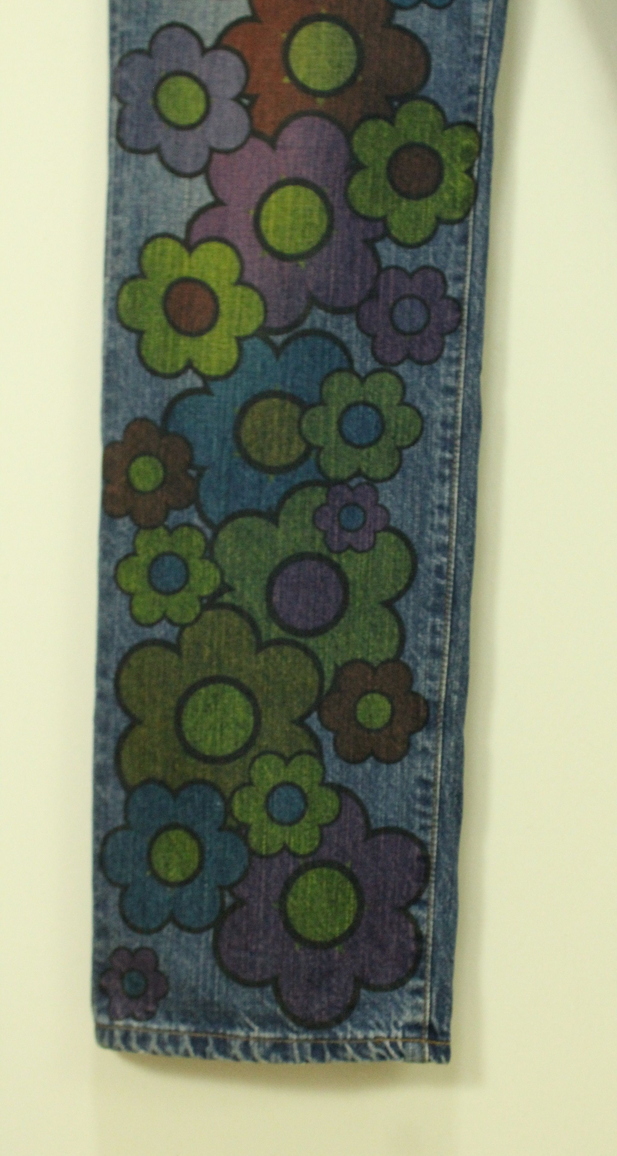 Edwin EDWIN Denim Jeans Abstract Denim Flowers Size 32x33 Size US 32 / EU 48 - 8 Thumbnail