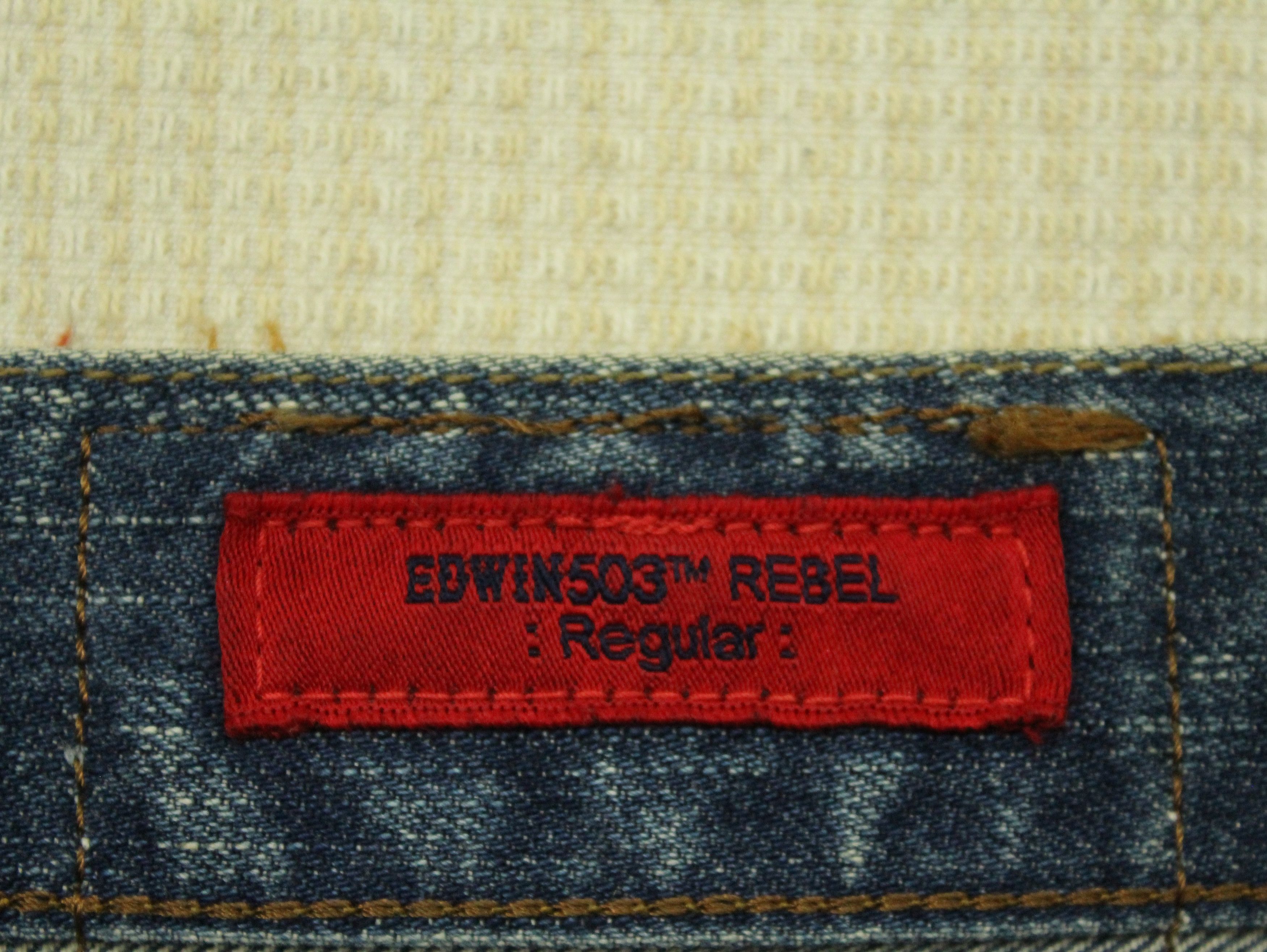 Edwin EDWIN Denim Jeans Abstract Denim Flowers Size 32x33 Size US 32 / EU 48 - 17 Thumbnail