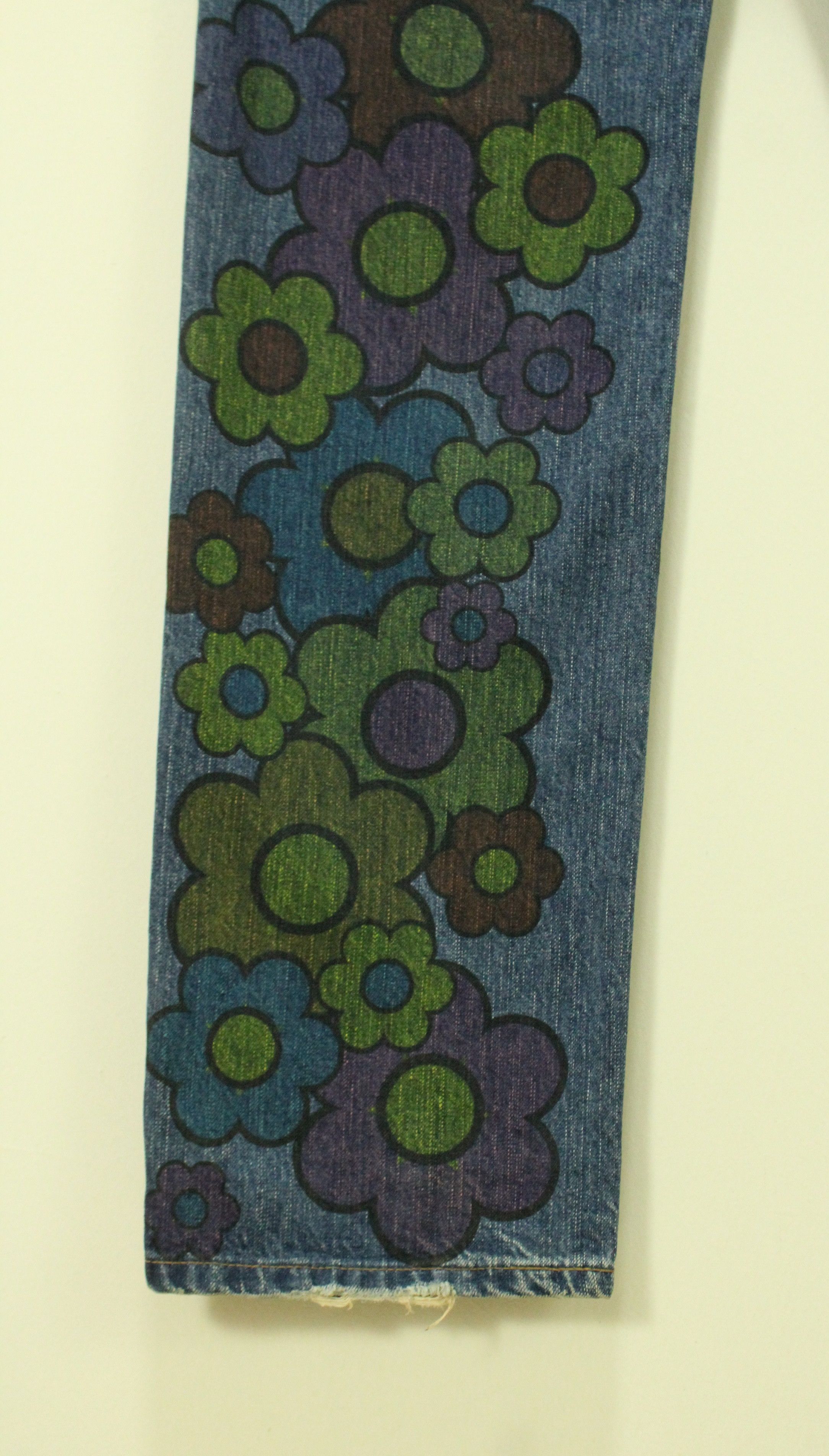 Edwin EDWIN Denim Jeans Abstract Denim Flowers Size 32x33 Size US 32 / EU 48 - 14 Thumbnail